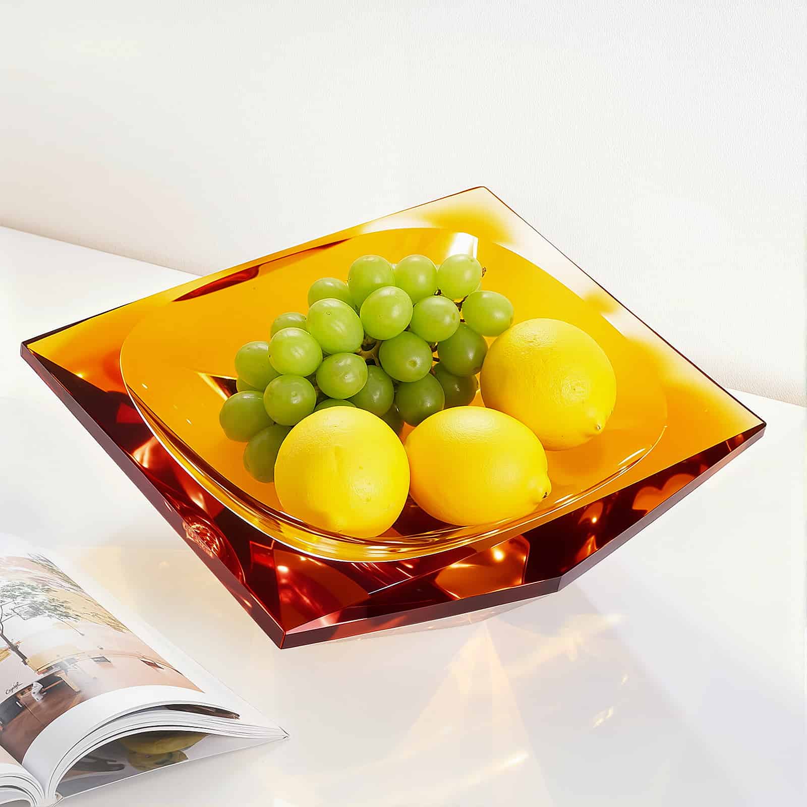 KAMMAK crystal fruit bowl - detail image 2