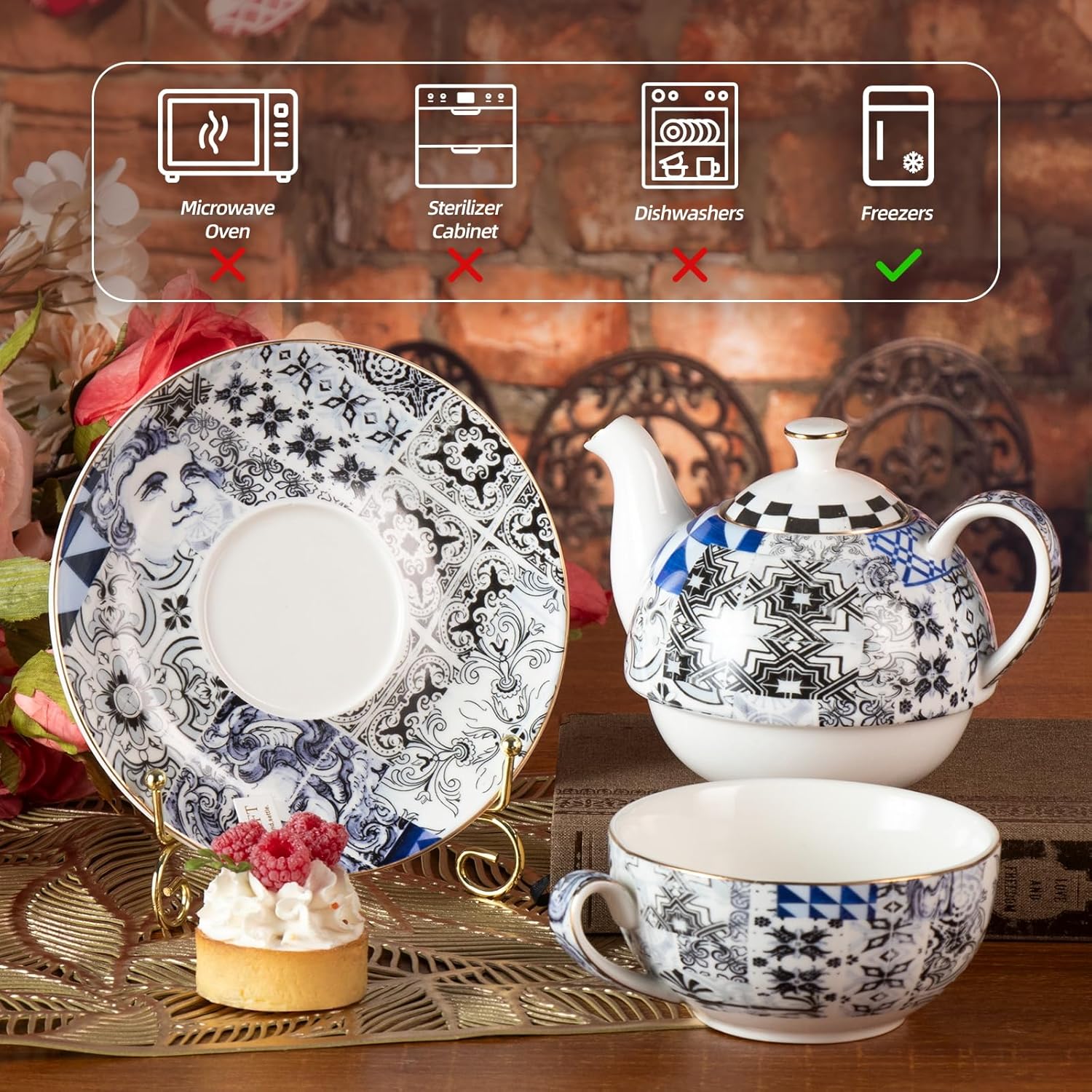 KAMMAK tea for one set - detail image 3