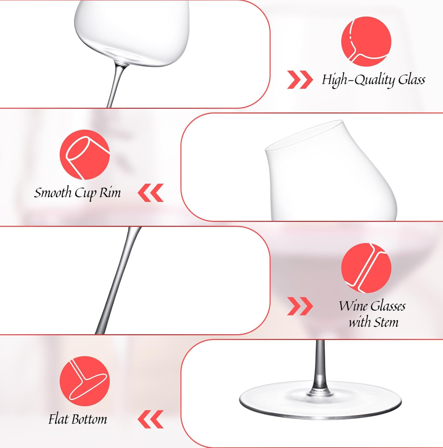 KAMMAK wine glasses - detail image 3