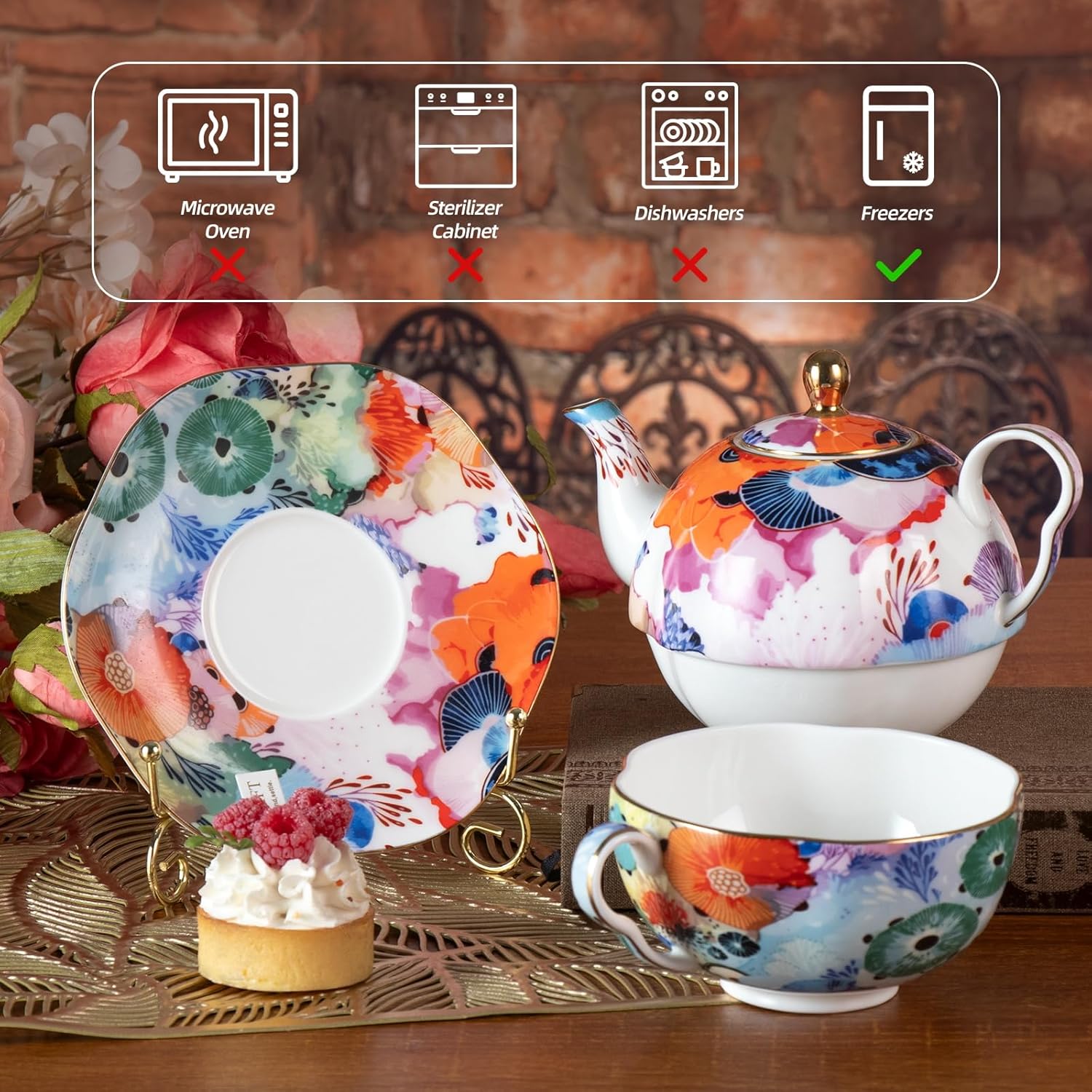 KAMMAK tea for one set - detail image 3