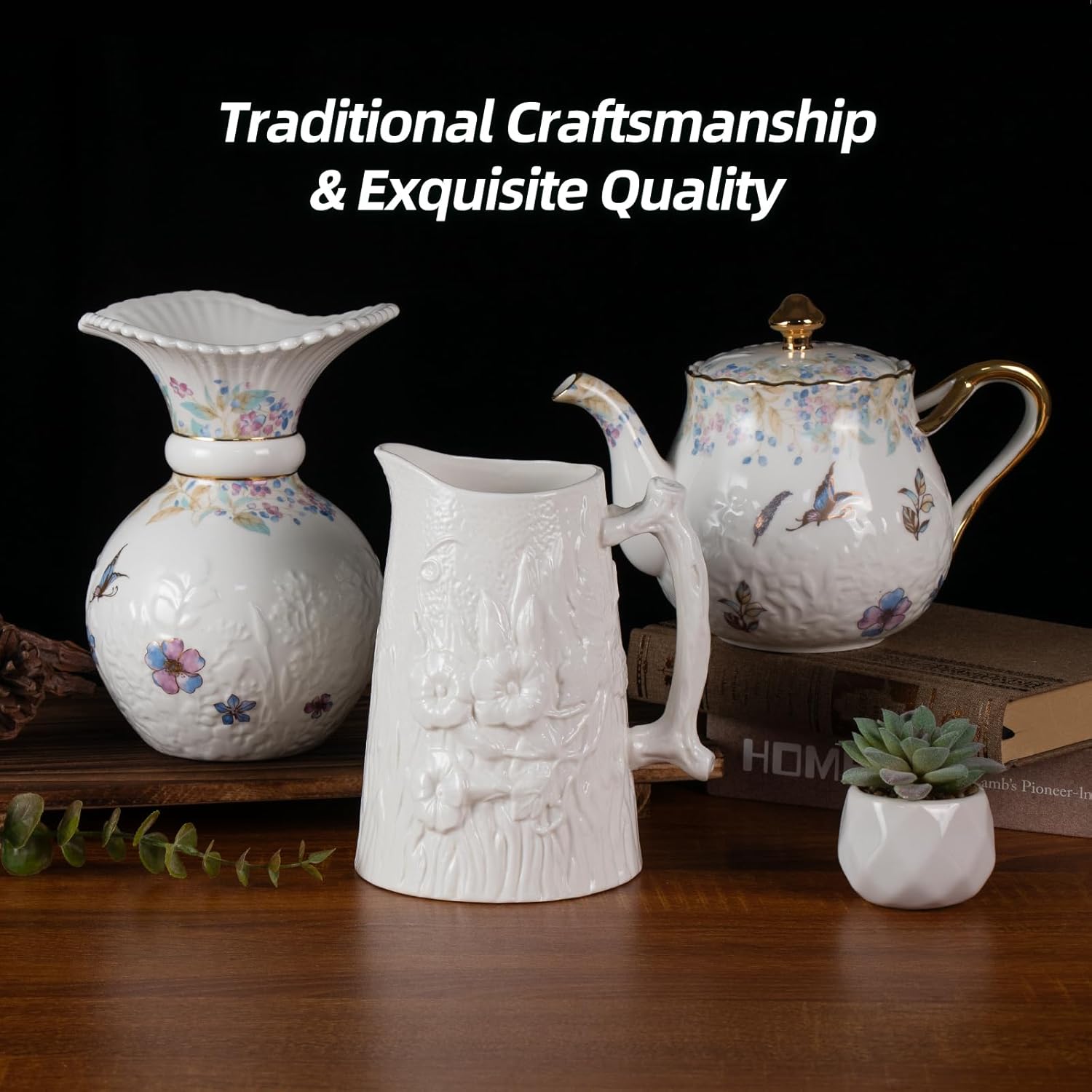 KAMMAK butterfly vase - detail image 1