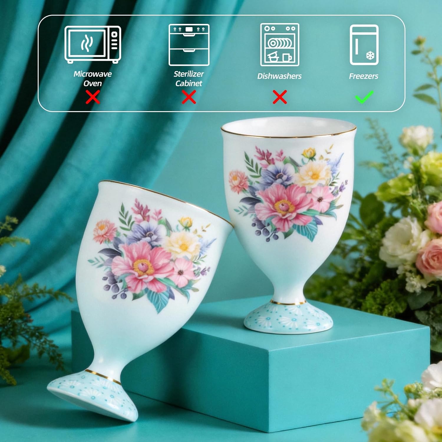 KAMMAK 6.76 oz bone china mug - detail image 1