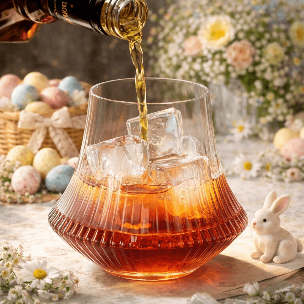 Stemless wine glass for Easter gifting
