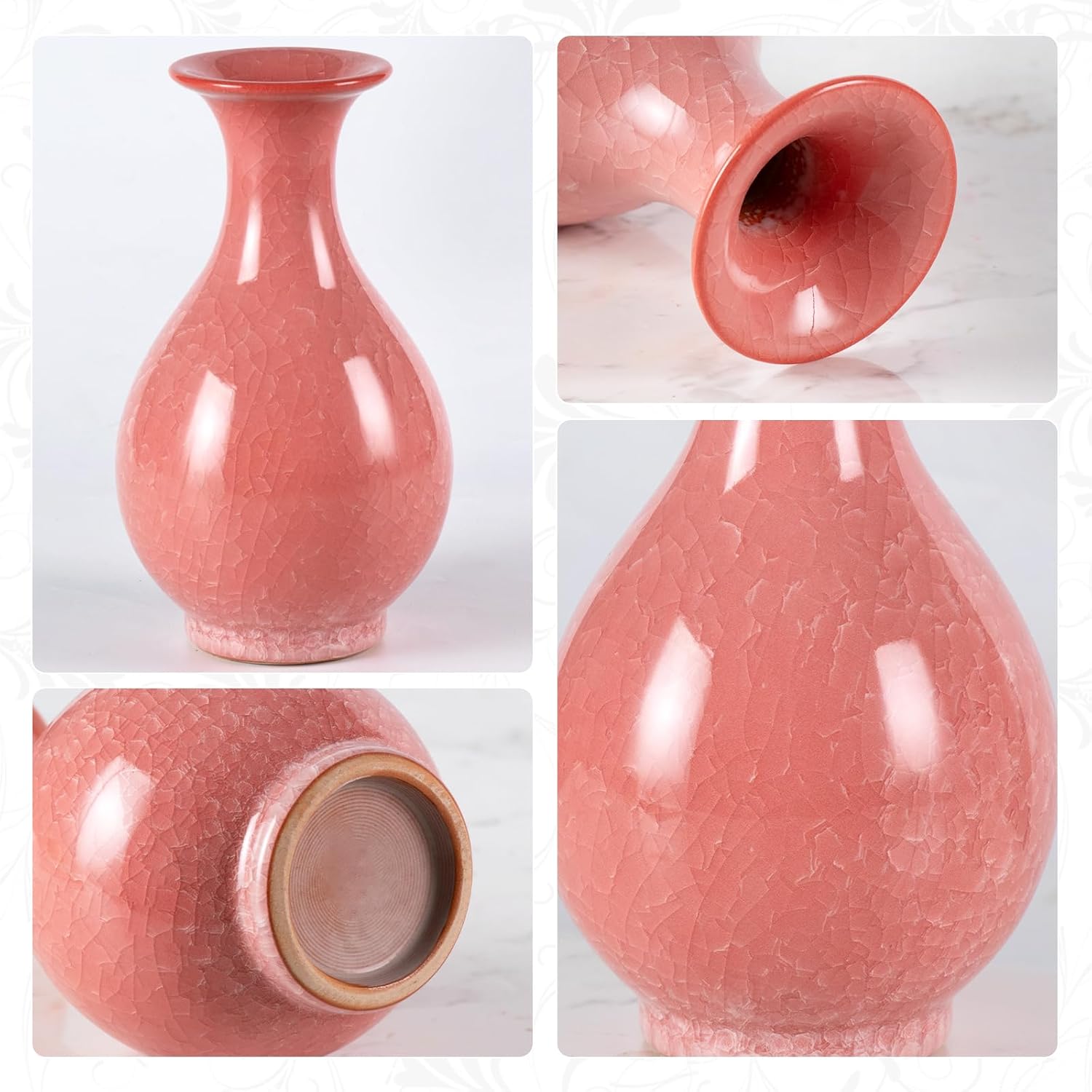 KAMMAK colored ceramic vase - detail image 3