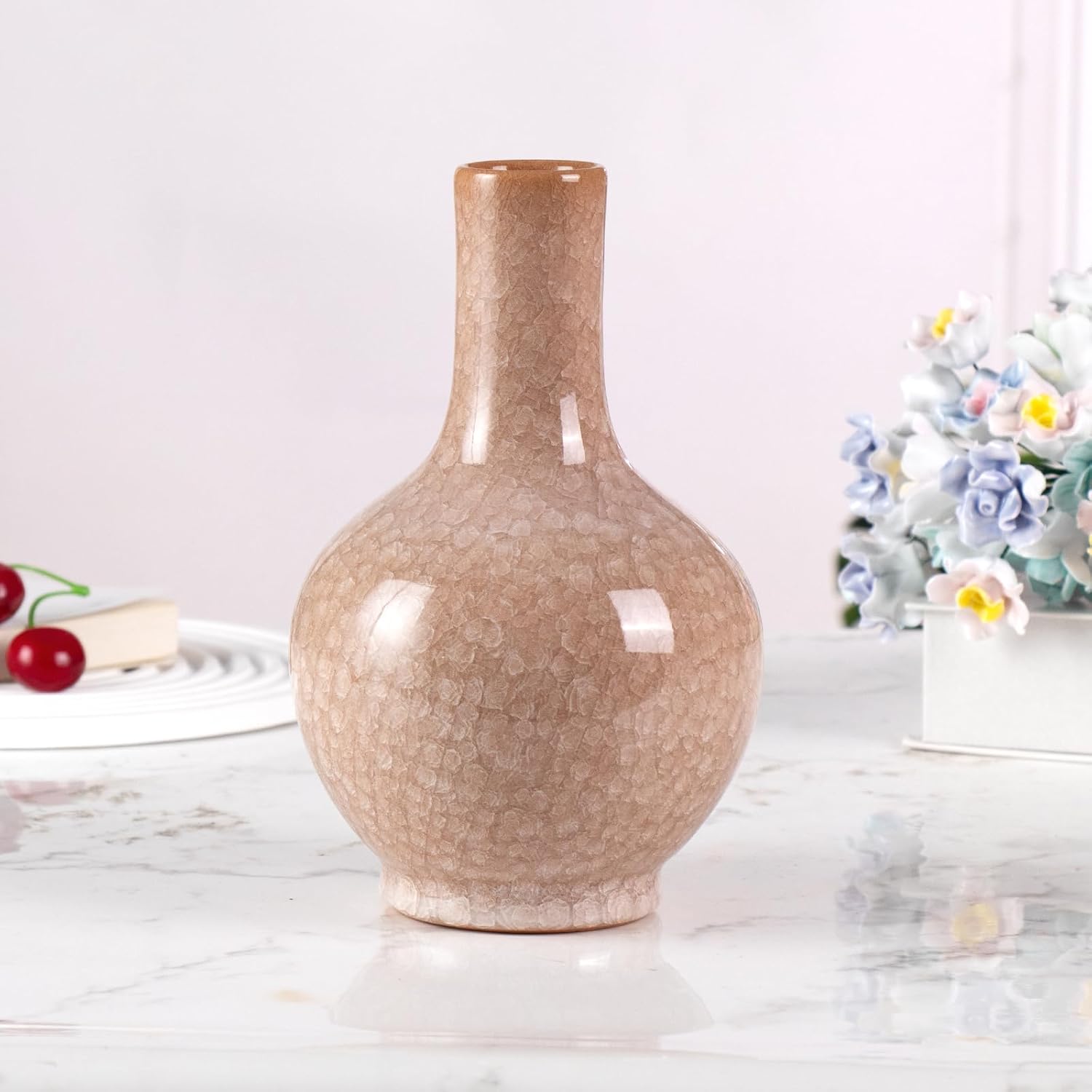 KAMMAK colored ceramic vase - detail image 4