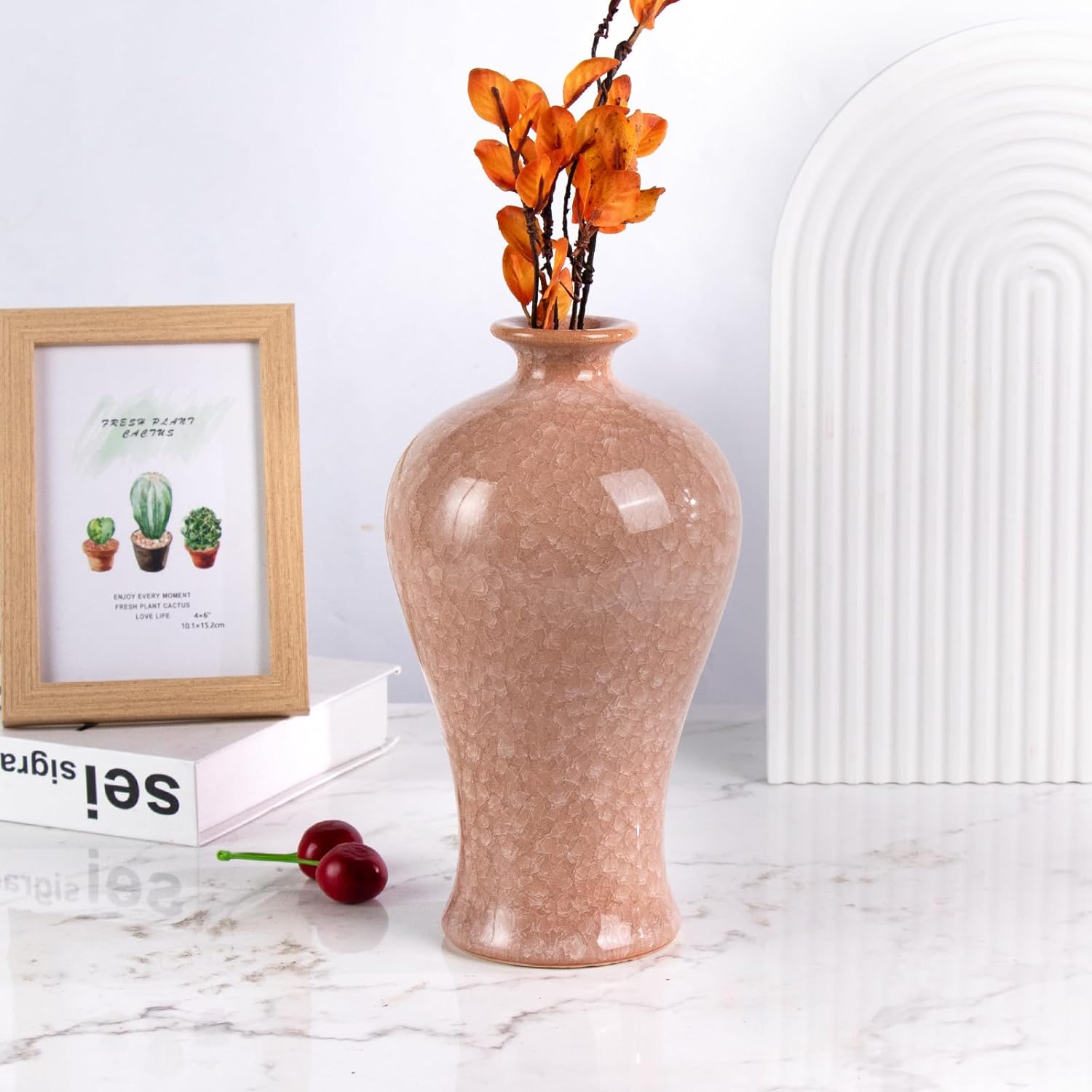 KAMMAK colored ceramic vase - detail image 2