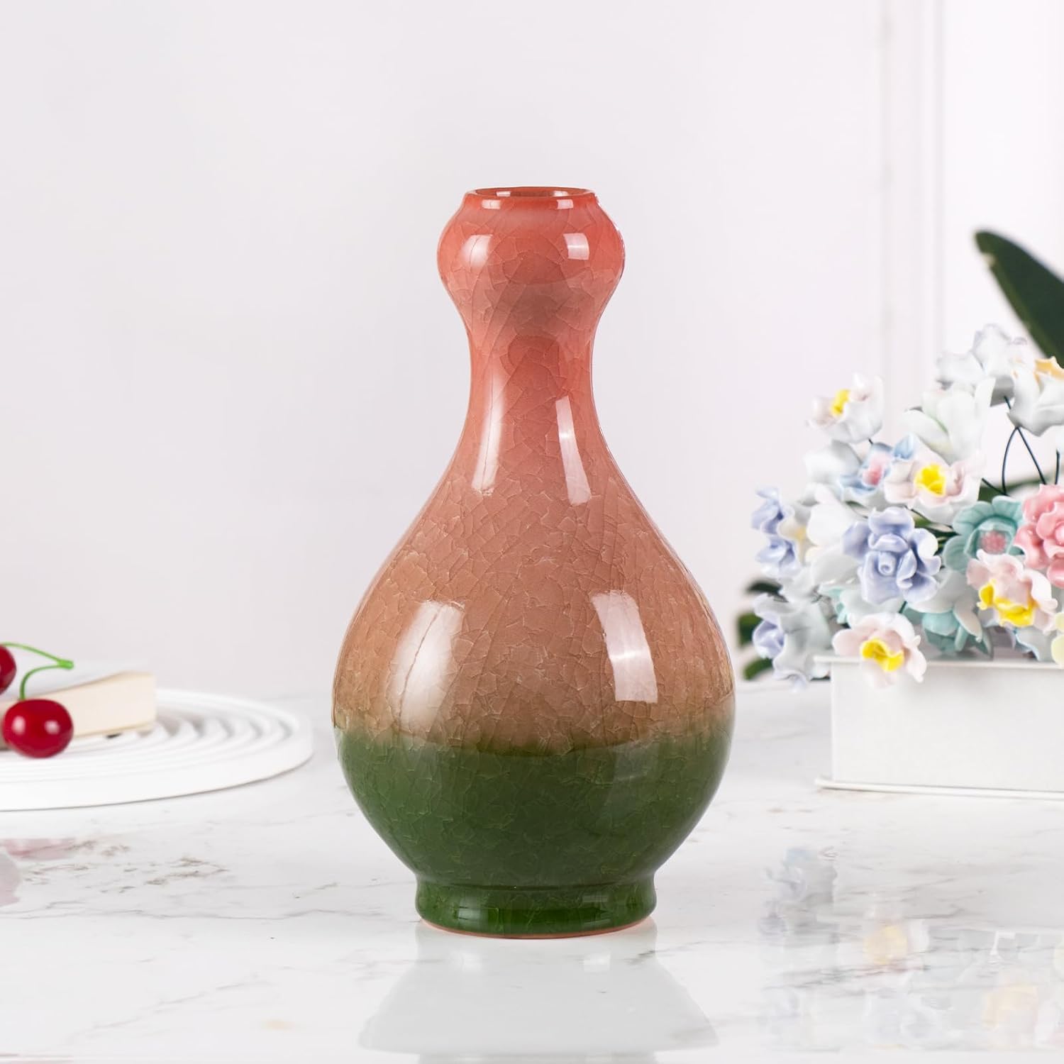 KAMMAK colored ceramic vase - detail image 4