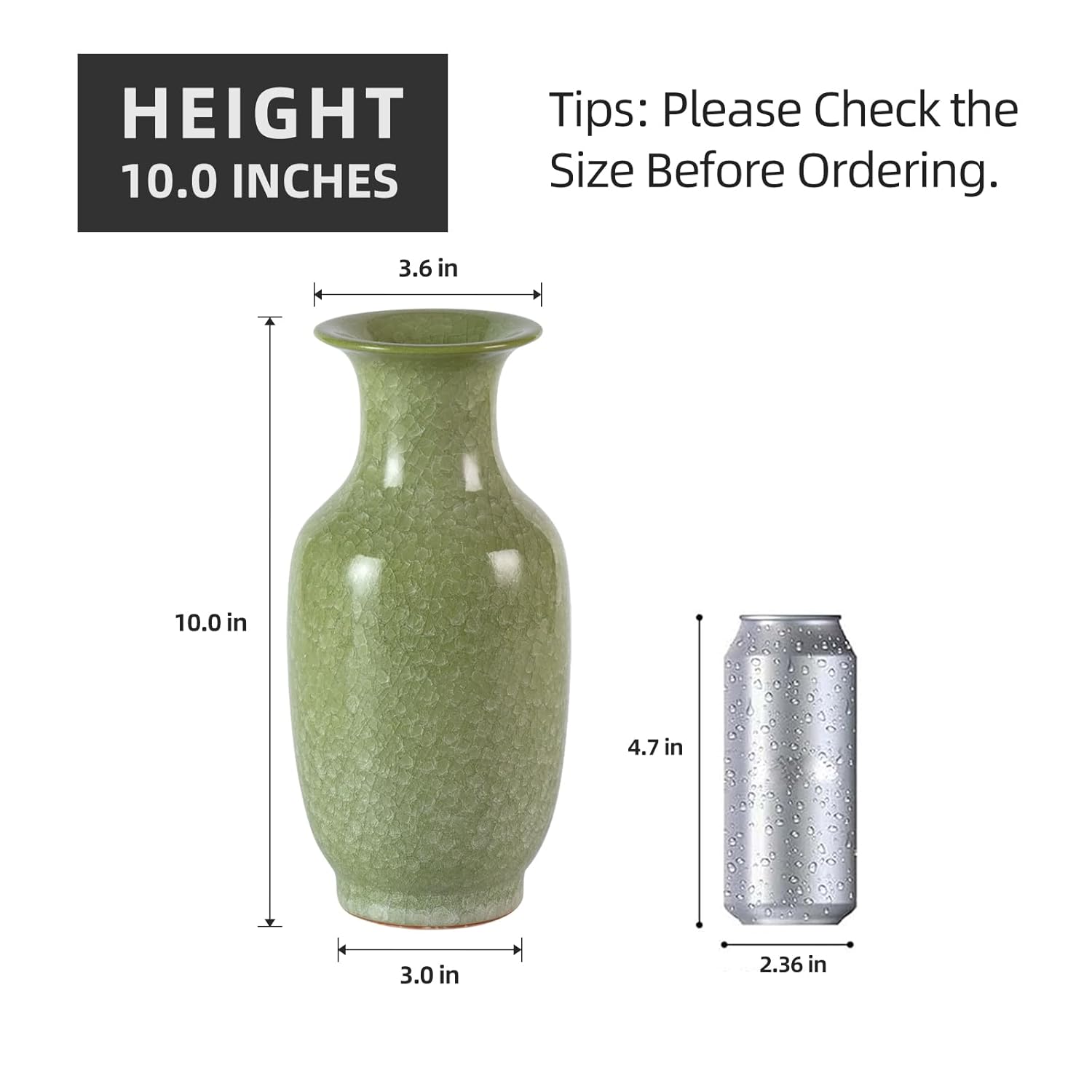 KAMMAK colored ceramic vase beautiful hand painted decorative vase modern art