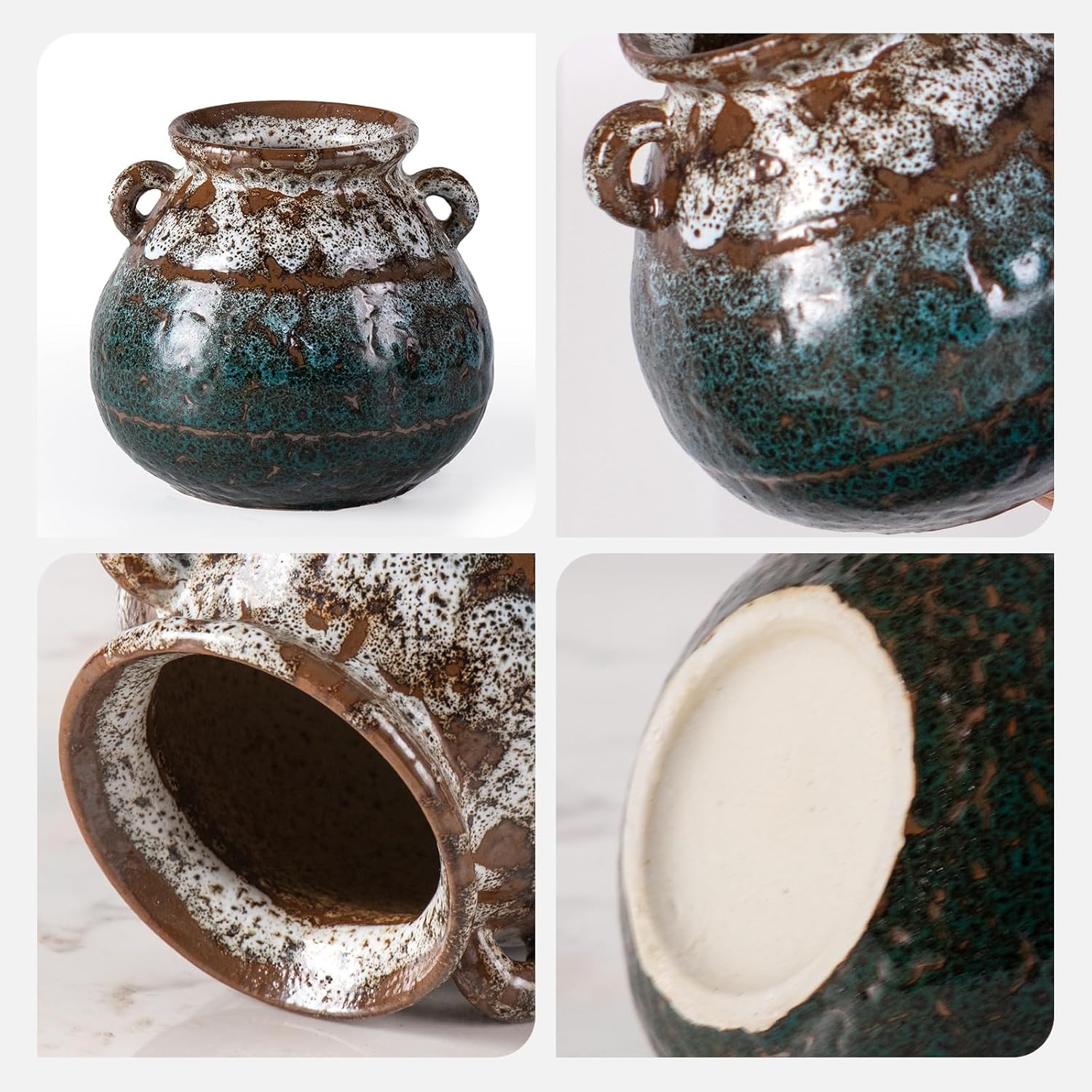 KAMMAK colored ceramic vase - modern decorative styling