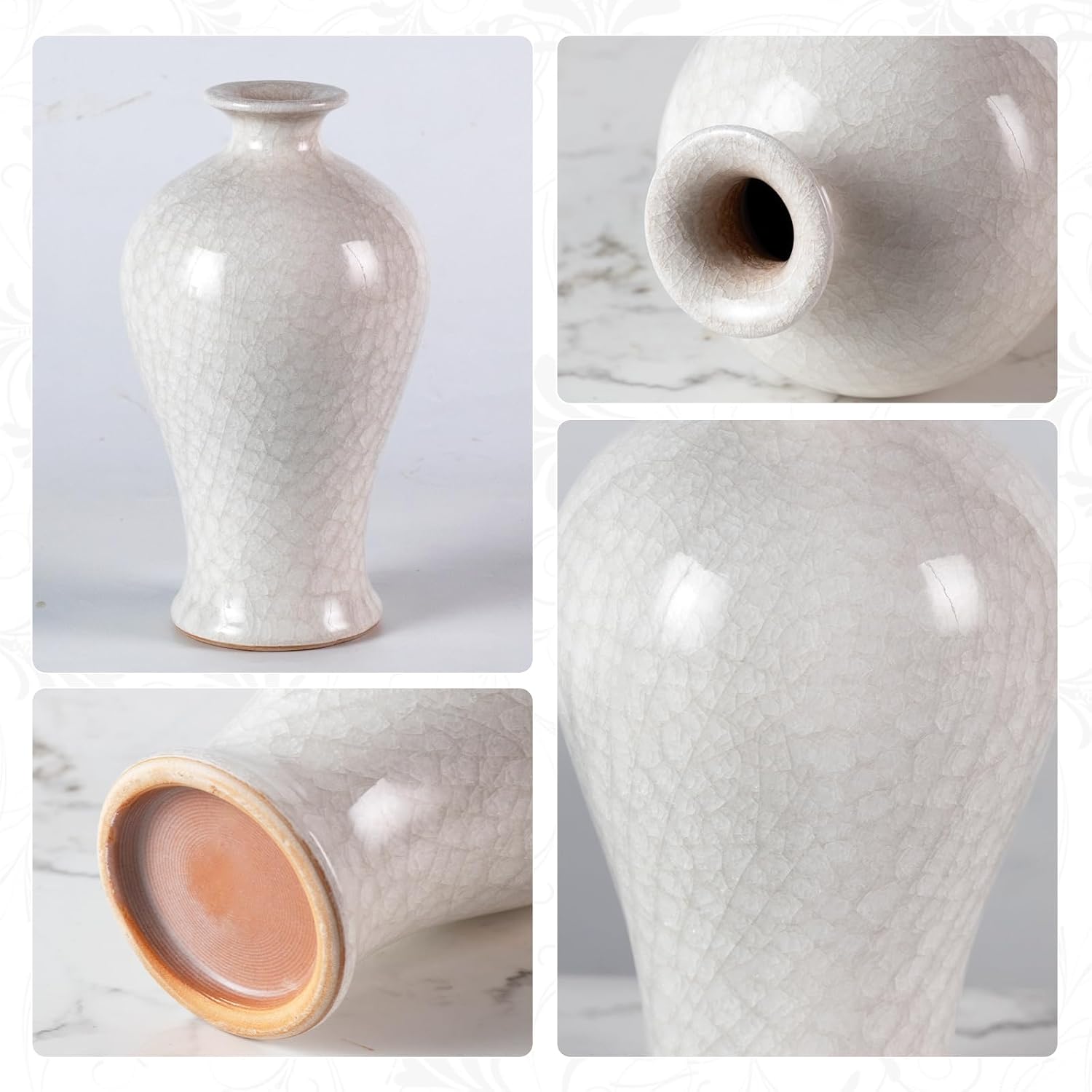 KAMMAK colored ceramic vase - detail image 3