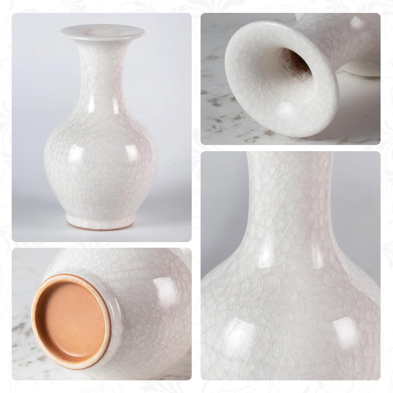KAMMAK colored ceramic vase - detail image 3