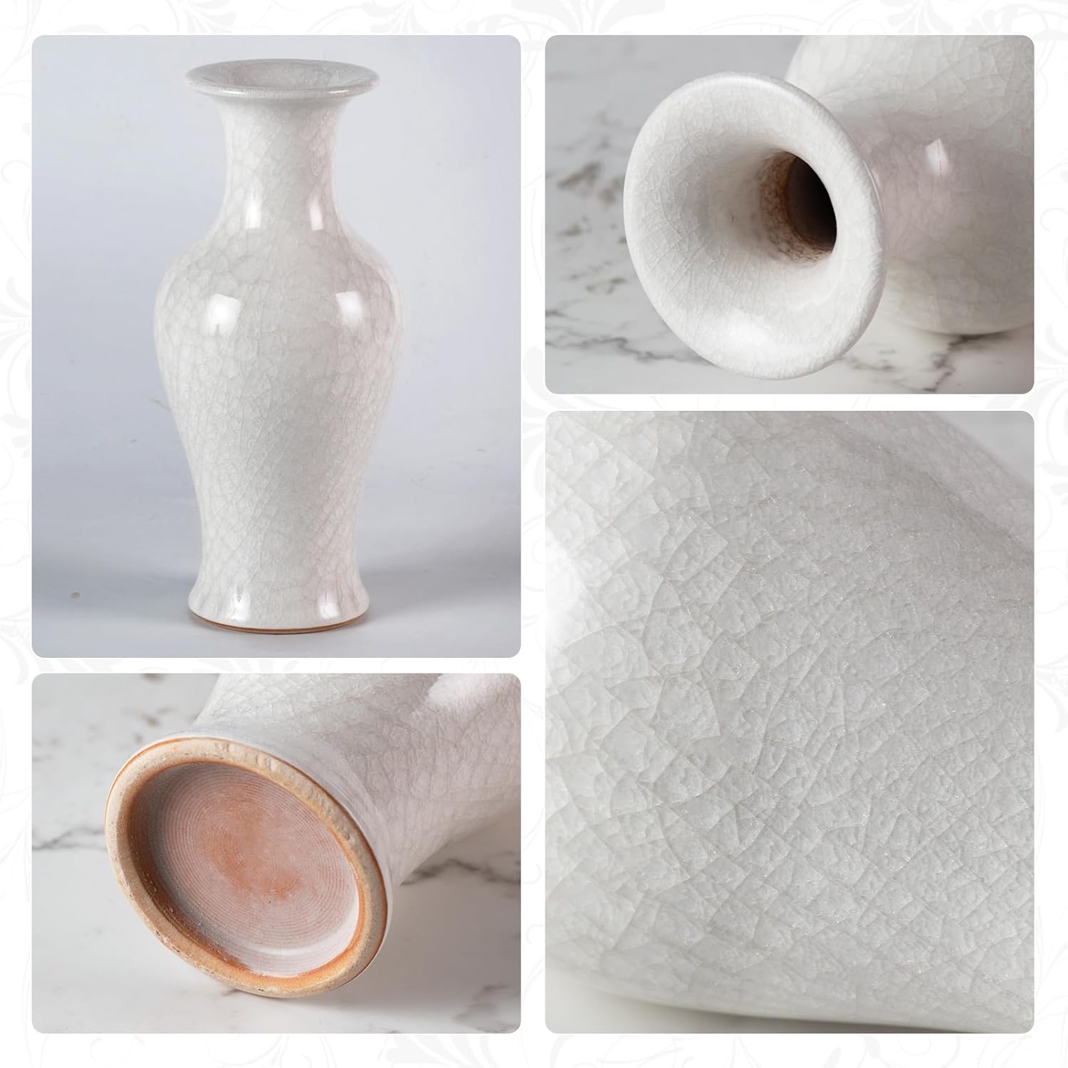 KAMMAK colored ceramic vase - detail image 3