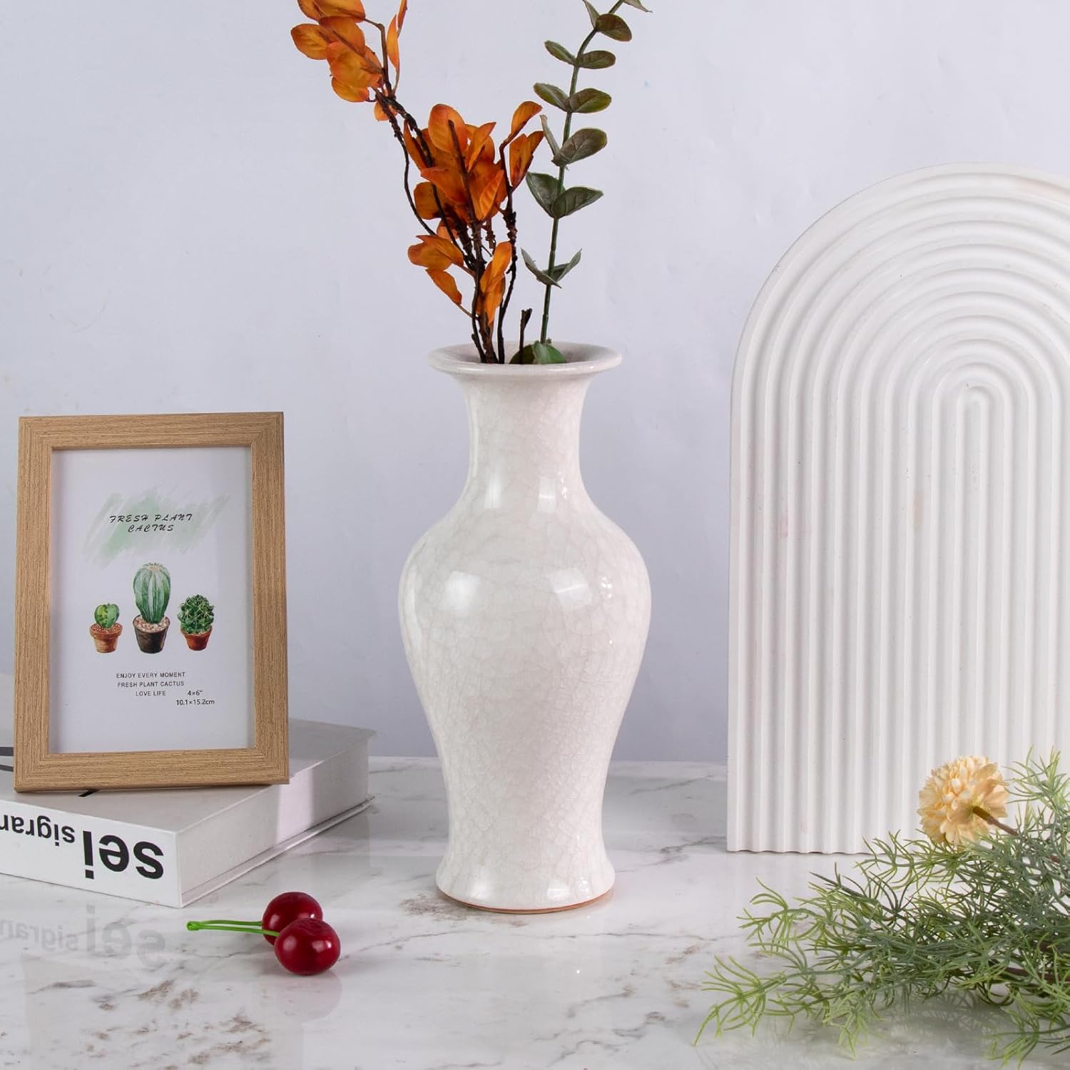 KAMMAK colored ceramic vase - detail image 2