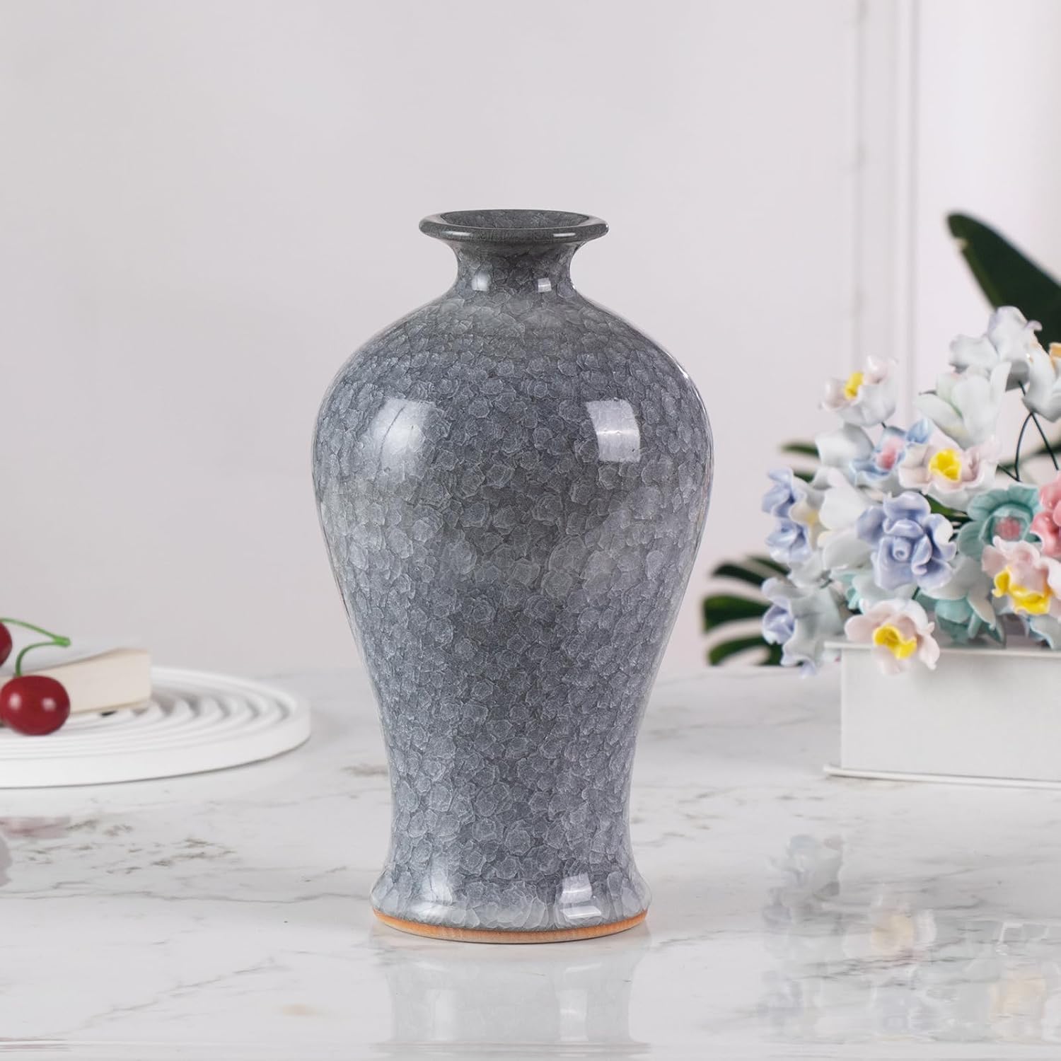 KAMMAK colored ceramic vase - detail image 4
