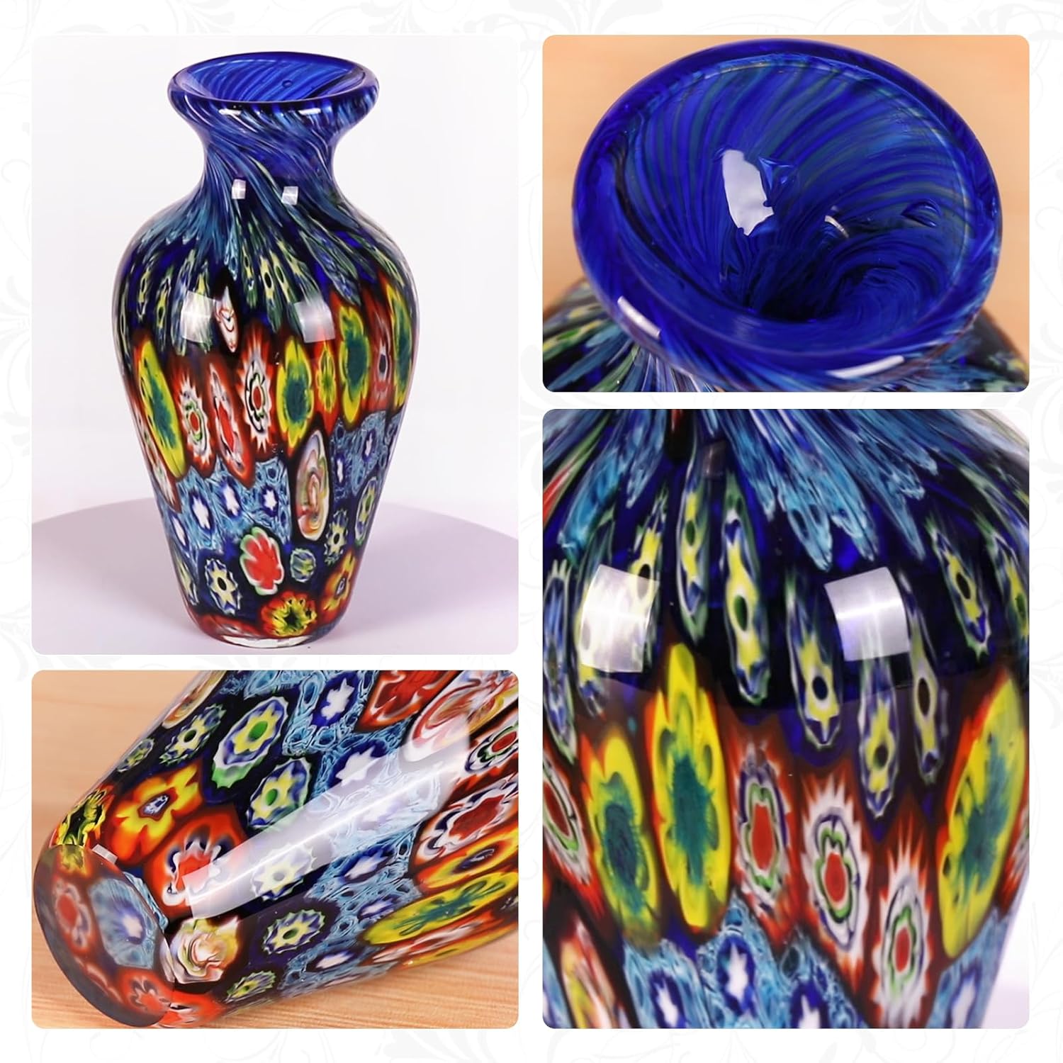 KAMMAK glass vase detail image 2
