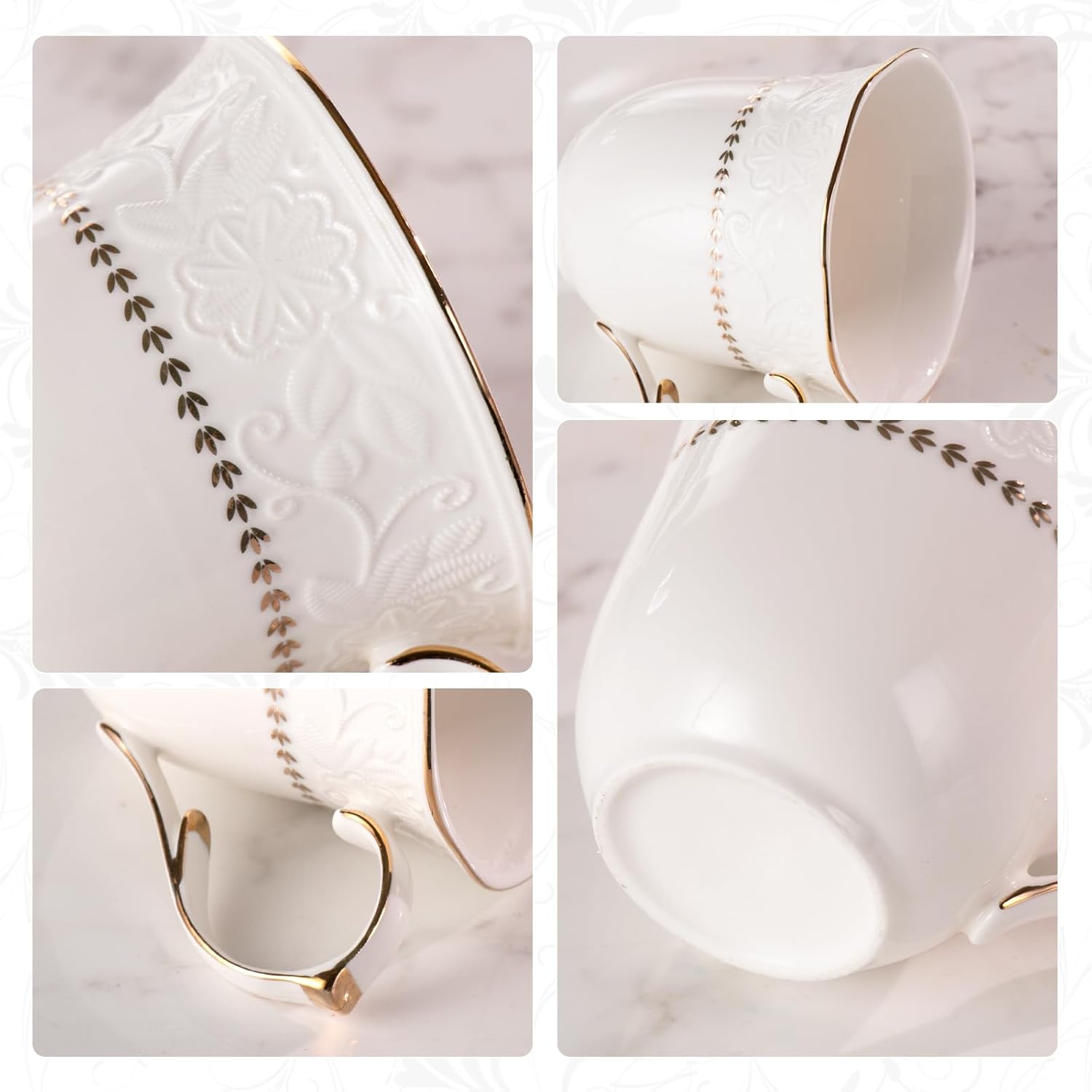 KAMMAK 10 oz porcelain mug set - detail image 2