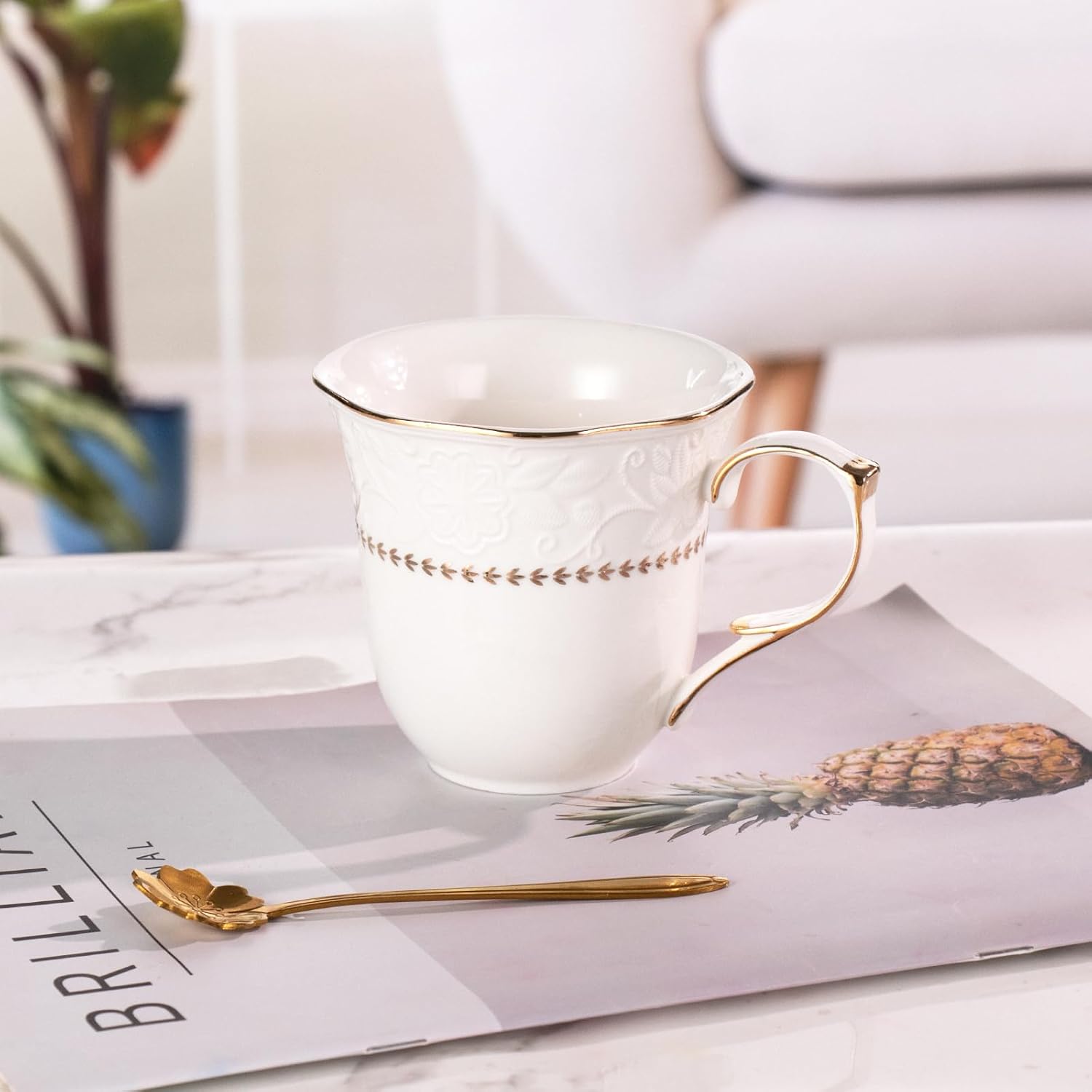 KAMMAK 10 oz porcelain mug set - detail image 4