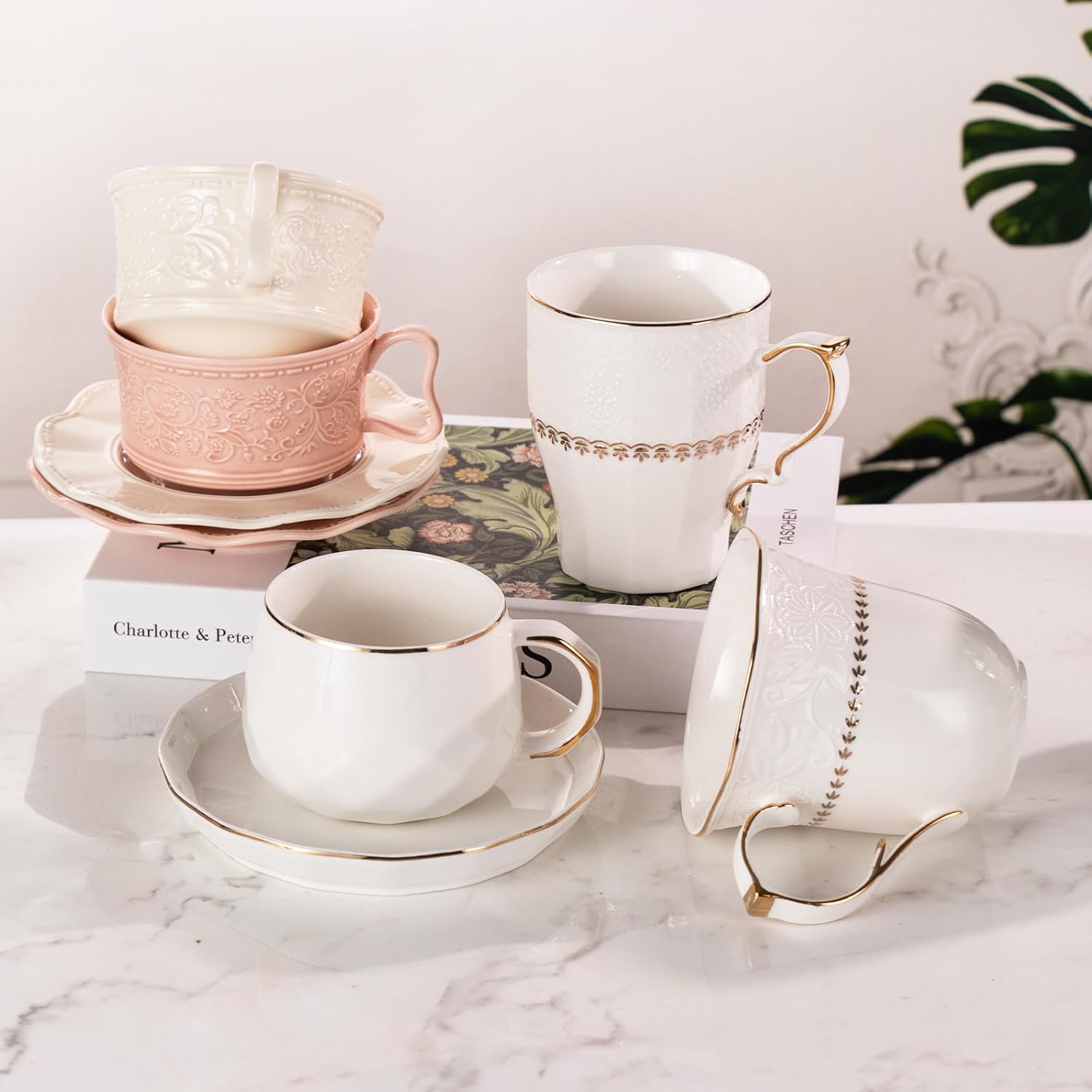 KAMMAK 10 oz porcelain mug set - detail image 1