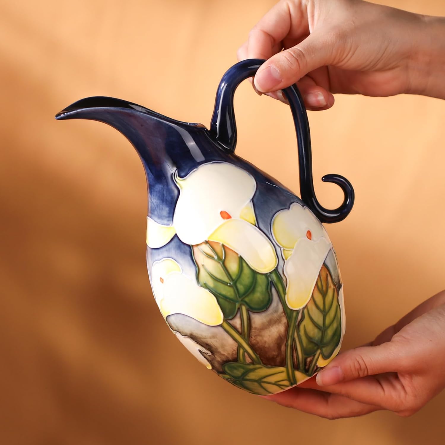 KAMMAK colored ceramic vase - home decor styling image 4