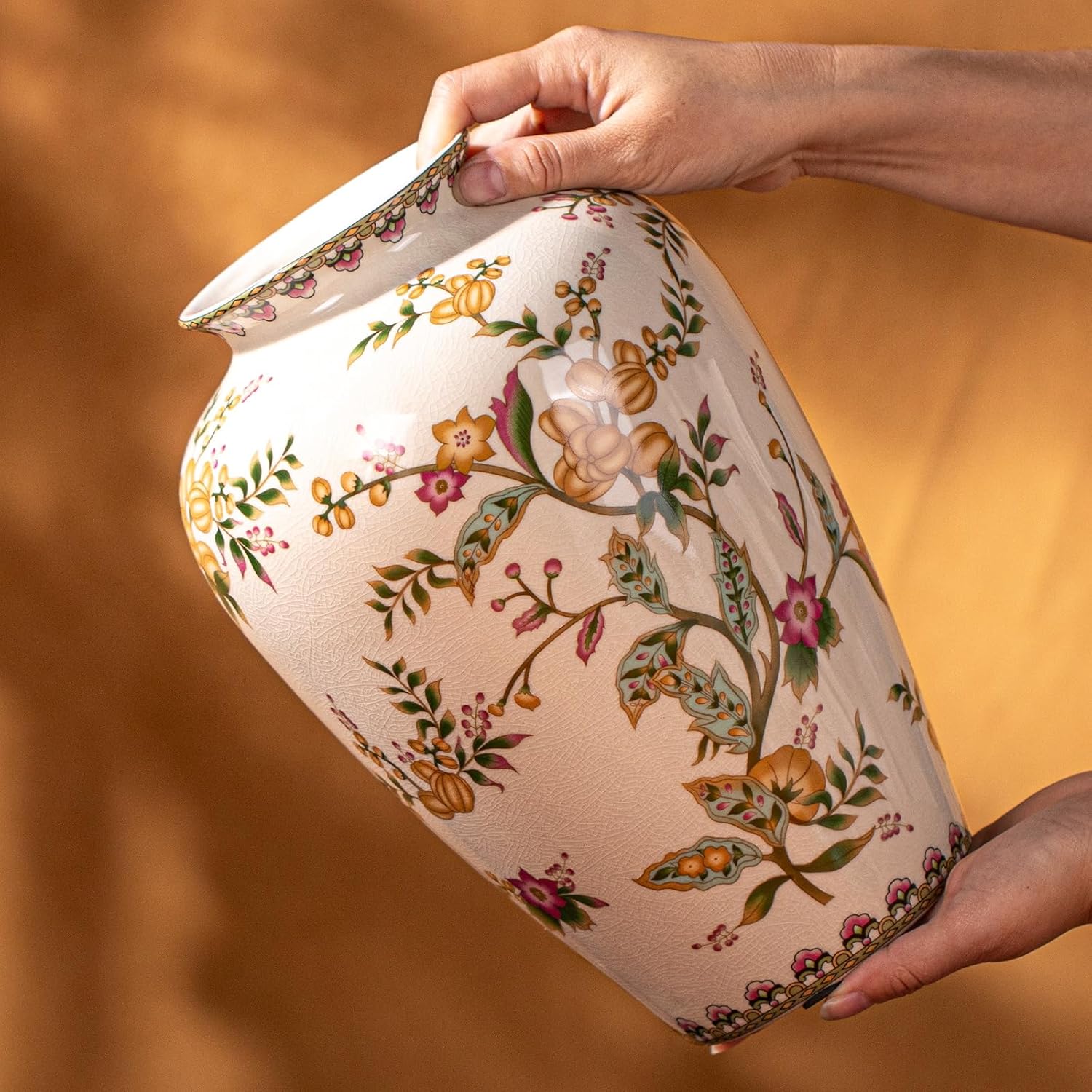 KAMMAK decorative glass vase for flowers - detail image 4