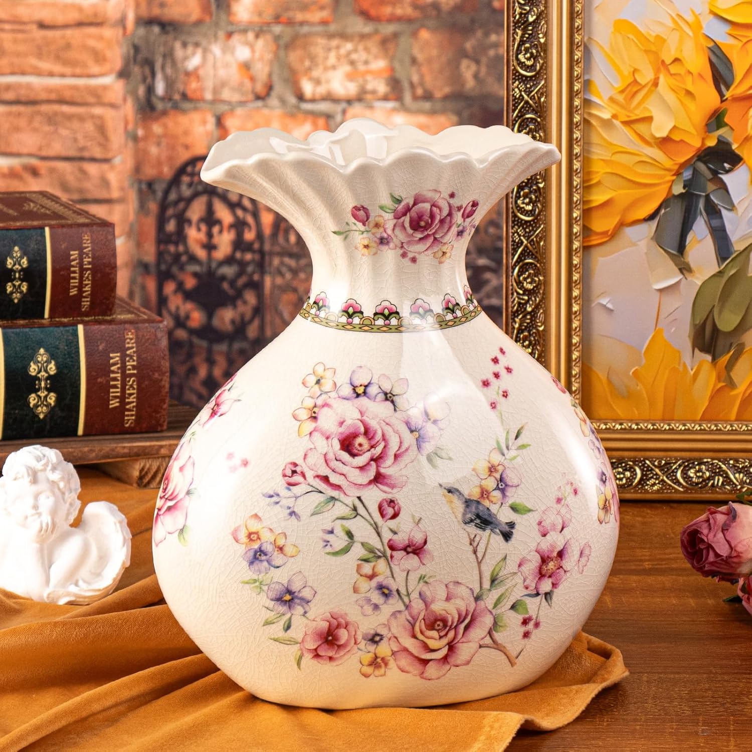 KAMMAK colorful glass vase - detail image 2