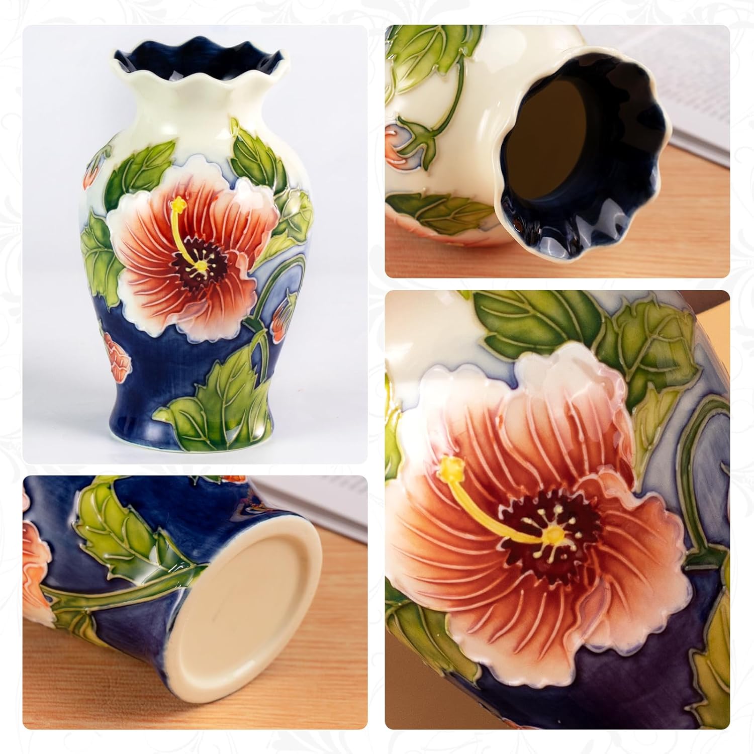 KAMMAK ceramic vase detail image 3