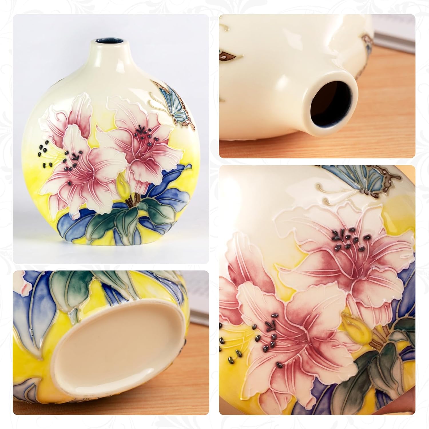 KAMMAK ceramic vase detail image 3