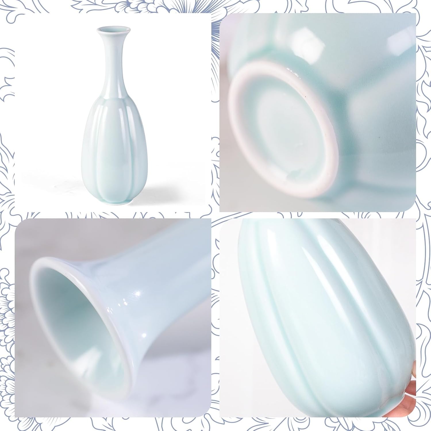 KAMMAK ceramic vase detail image 4