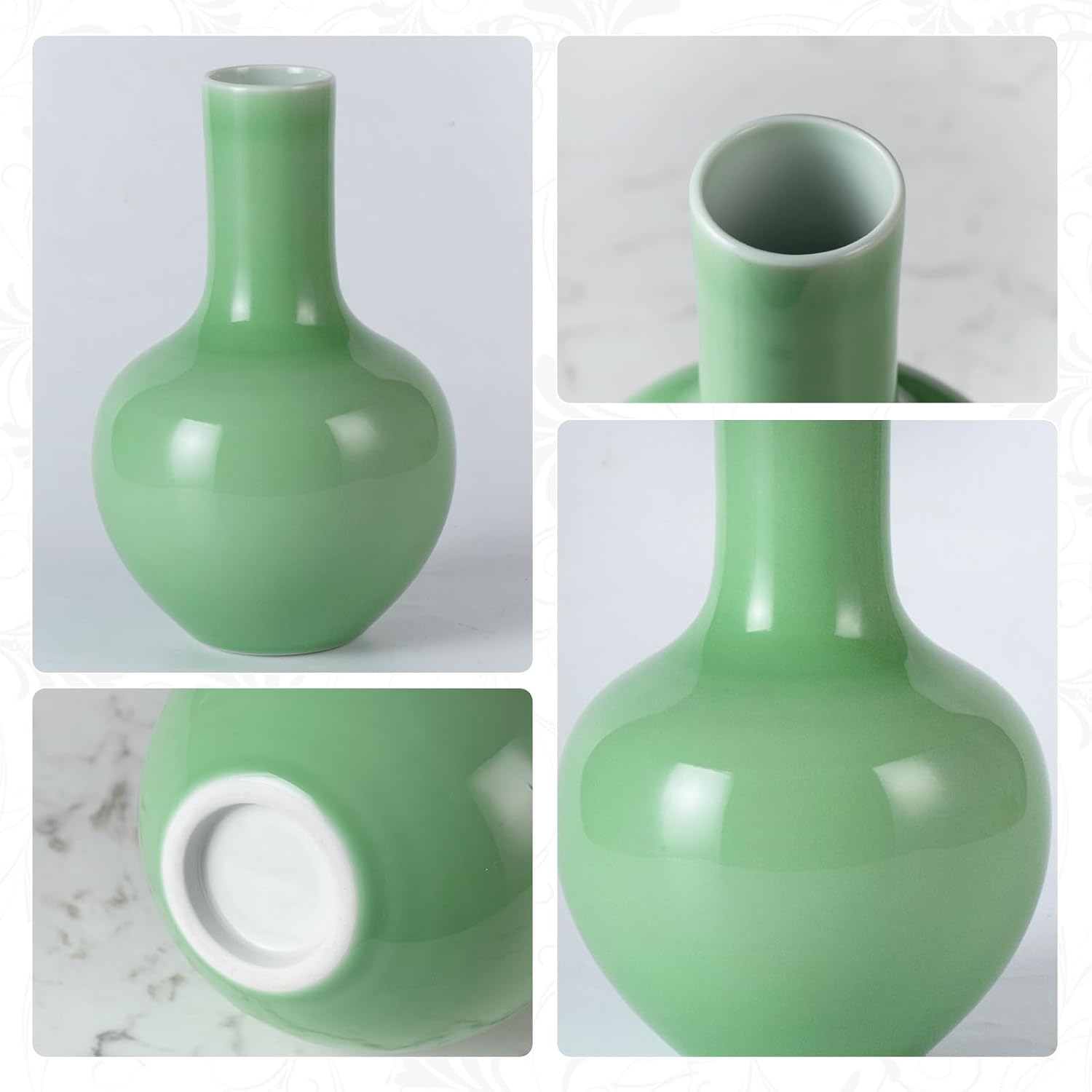 KAMMAK ceramic vase detail image 3