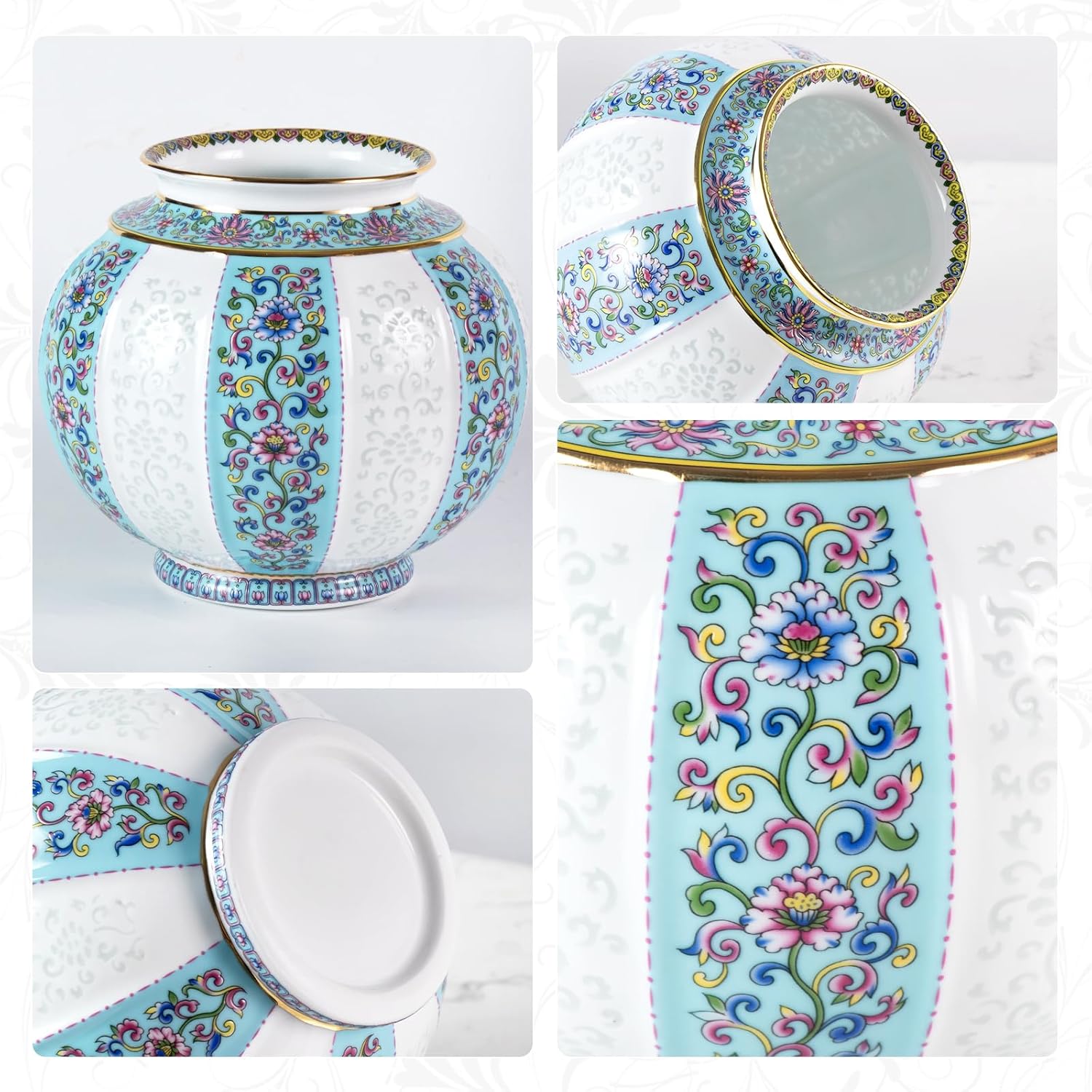 KAMMAK ceramic vase detail image 3