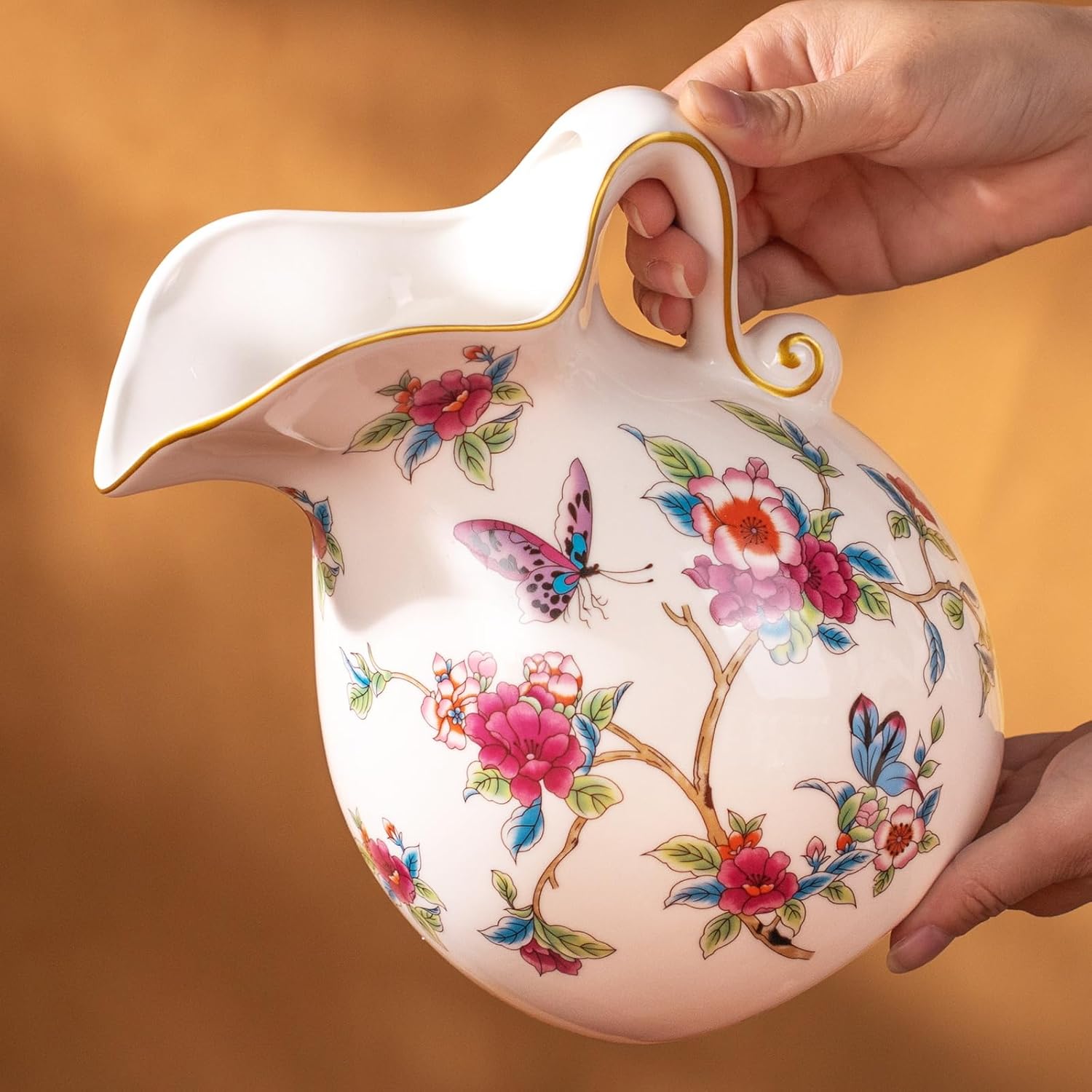 KAMMAK colored ceramic vase detail image 4