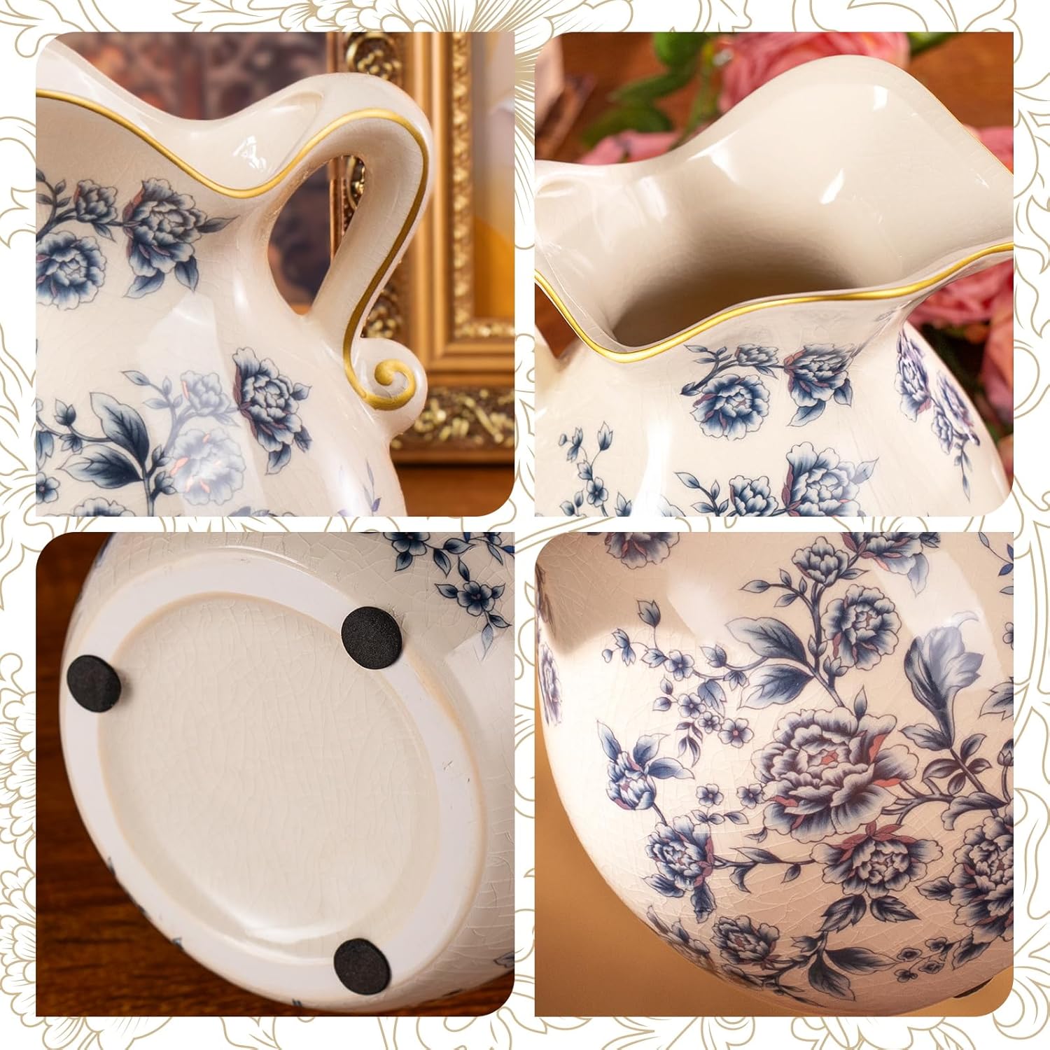 KAMMAK colored ceramic vase - detail image 3
