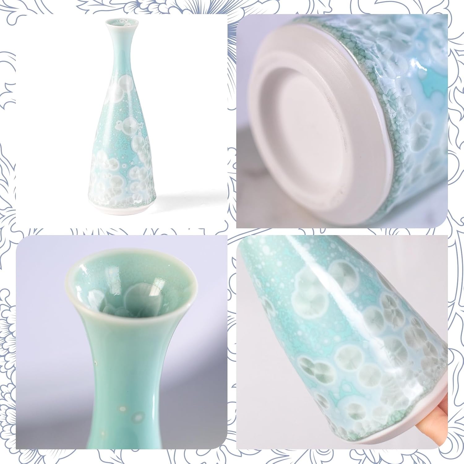 KAMMAK ceramic vase detail image 3