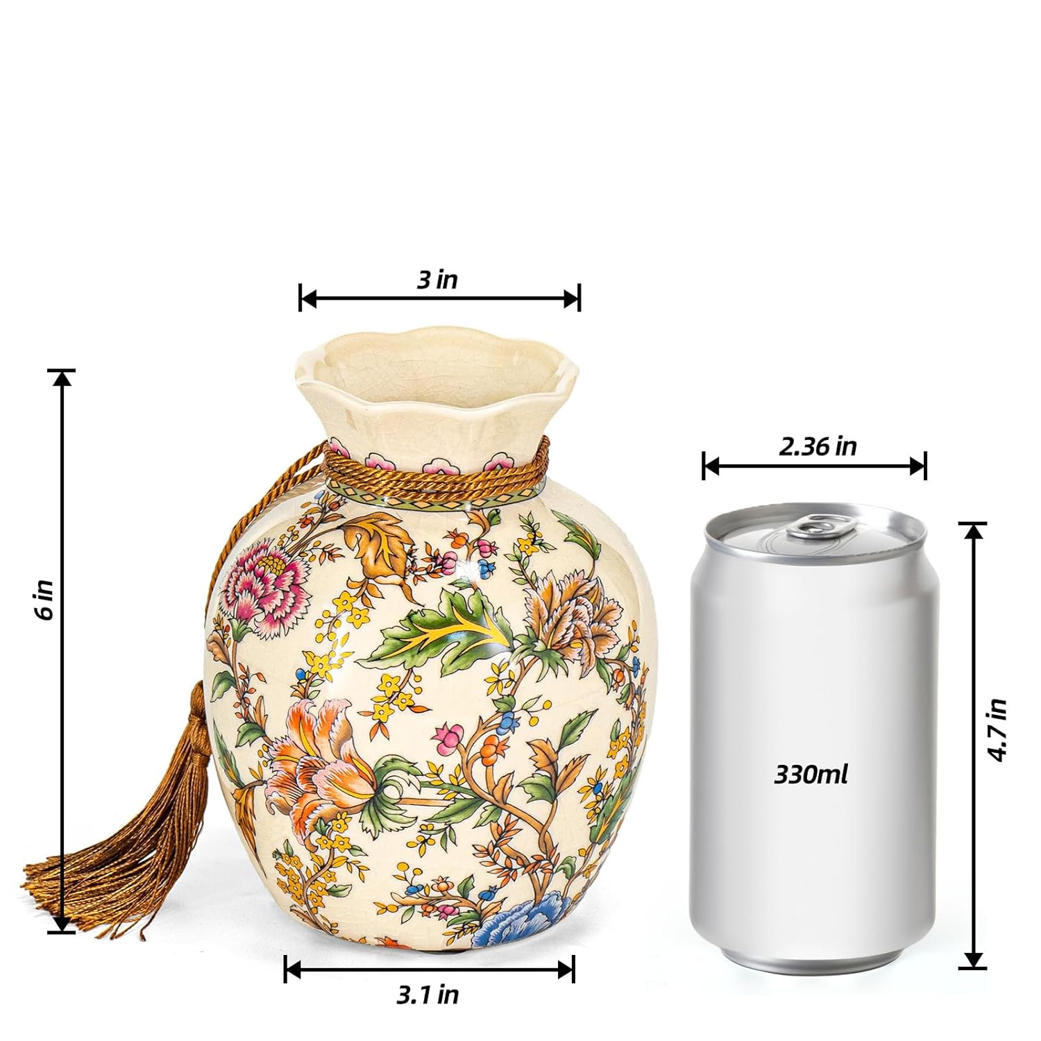 Handcrafted Ceramic Vase - Modern and Decorative
