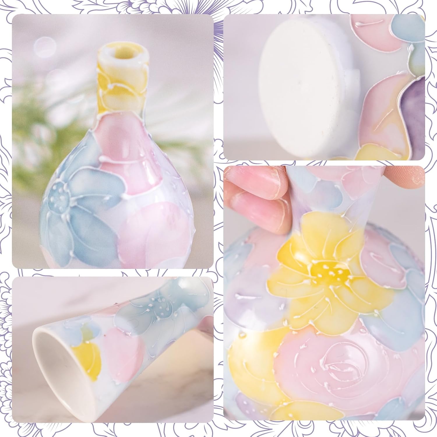 KAMMAK ceramic vase detail image 2