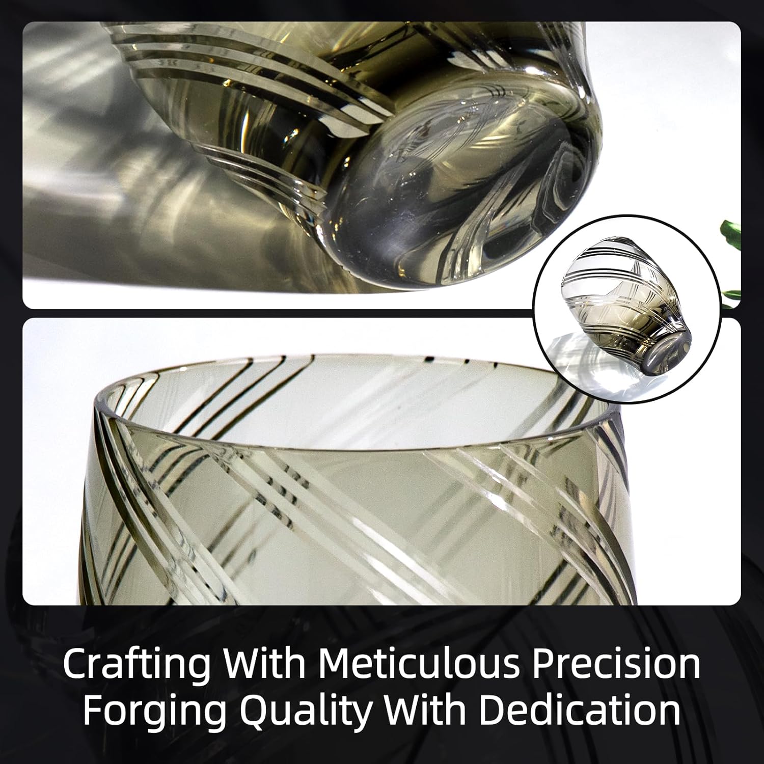 KAMMAK crystal whiskey glasses - detail image 3