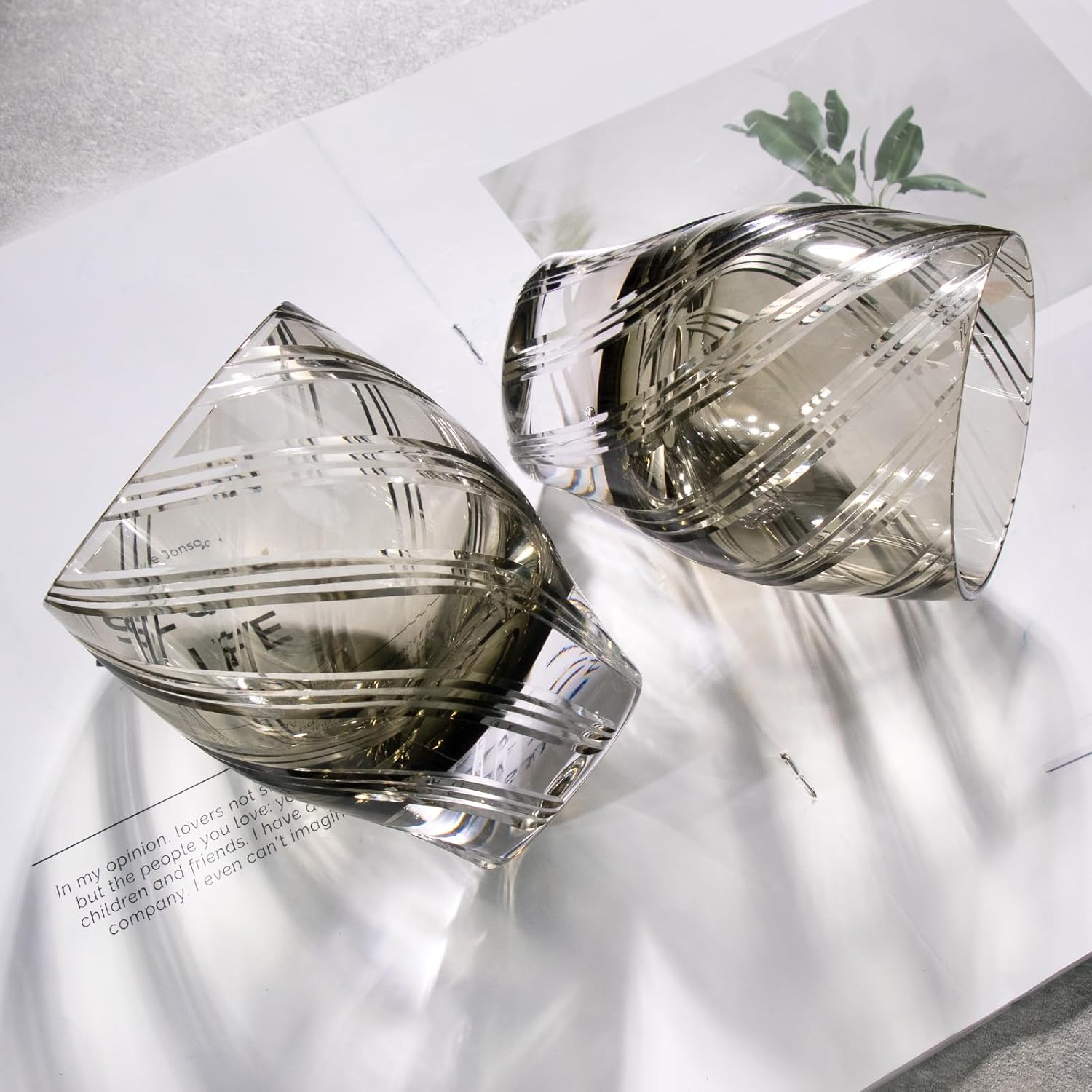 KAMMAK crystal whiskey glasses - detail image 4