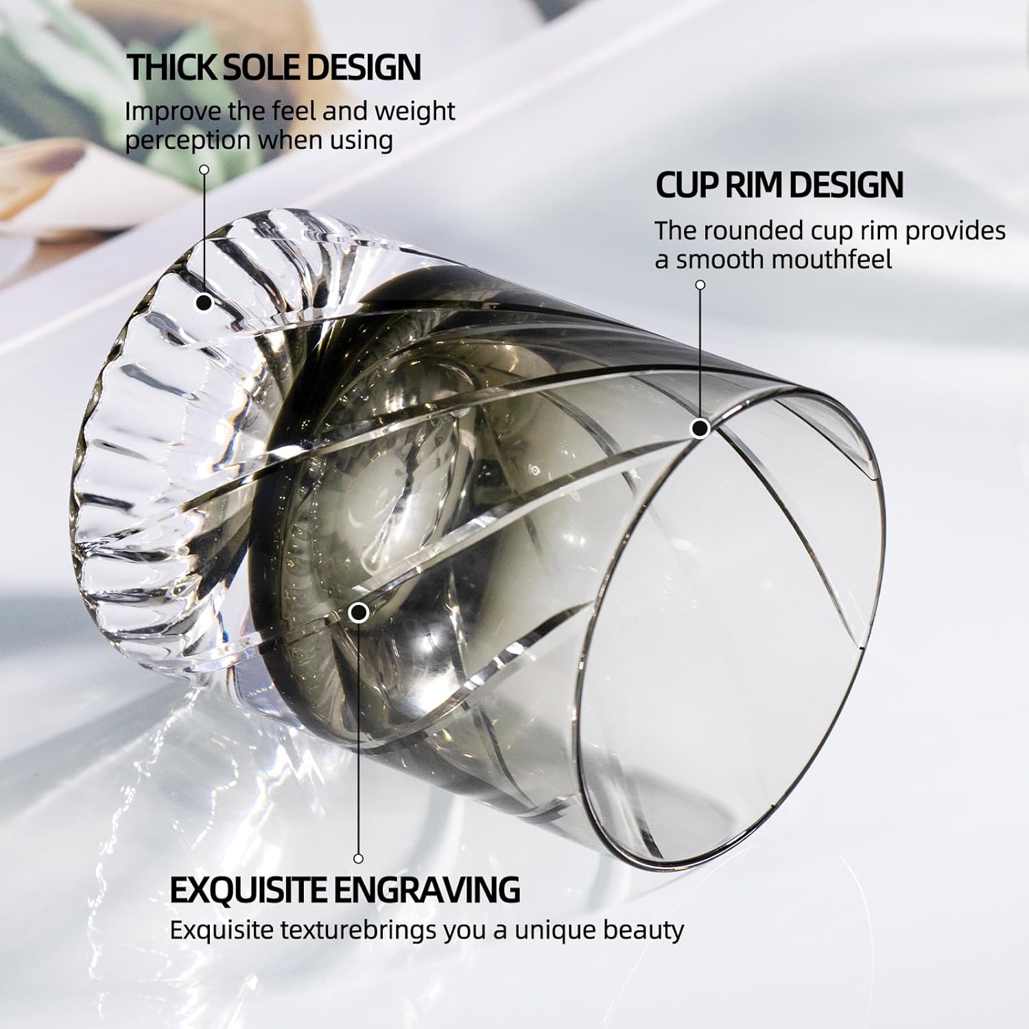 KAMMAK crystal whiskey glasses - detail image 2