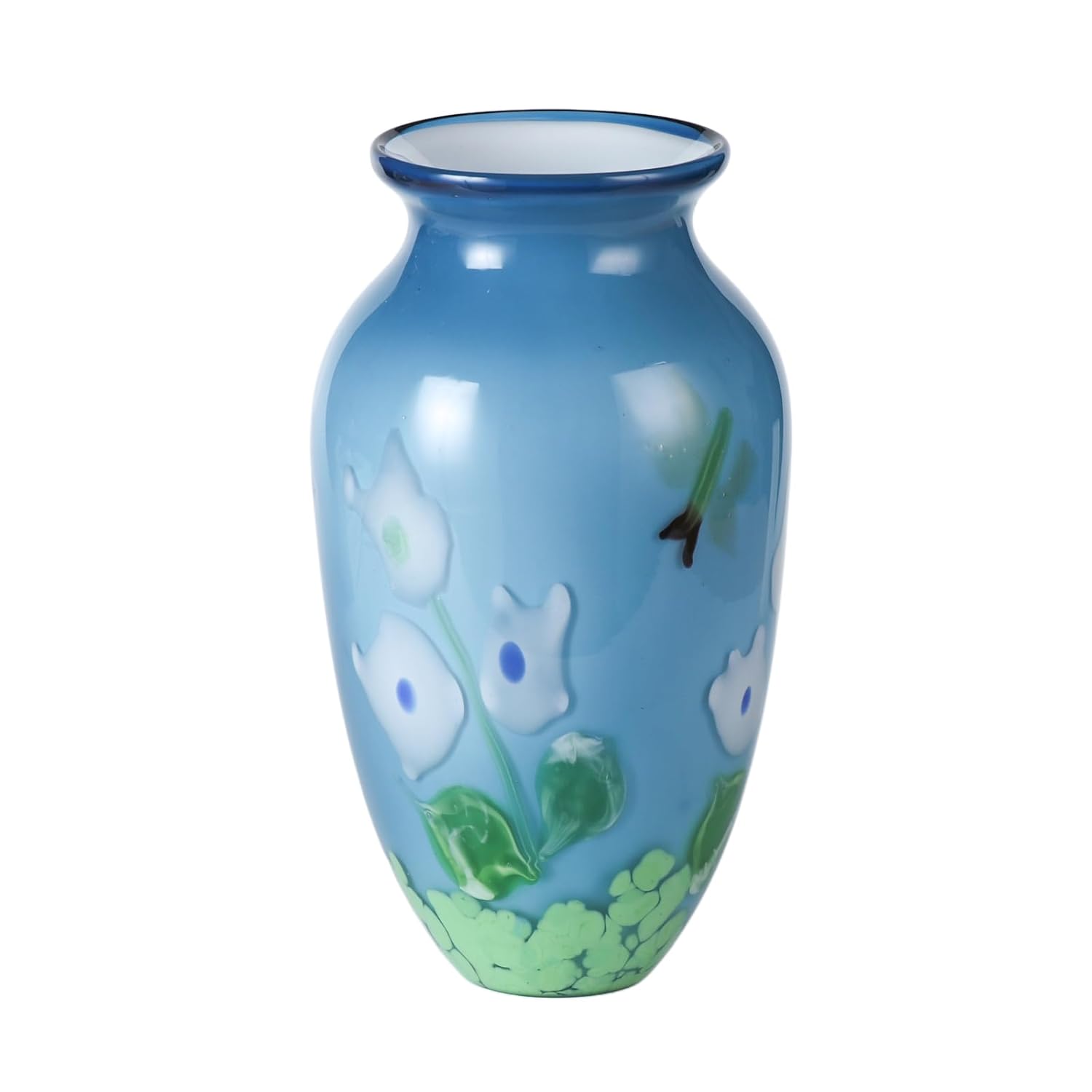 KAMMAK colored glass vase - detail image 4