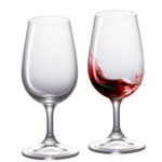 Wine Glasses Set of 2 6.7 oz Crystal Bordeaux Wine Glasses - Image 2