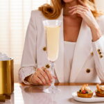 Crystal Champagne Glasses Set of 2, 7.4oz Elegnt - Image 4