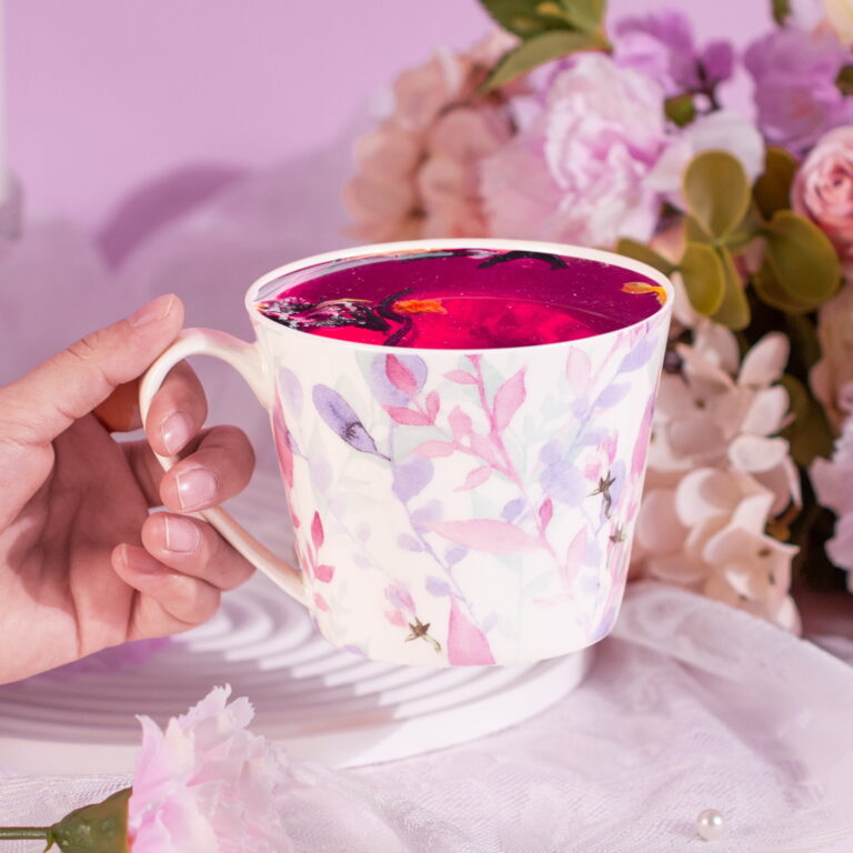 KAMMAK Bone China Coffee Mugs 16oz – detail view 2