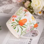 Bone China Mugs 16 oz Coffee Mugs with Handle, Tea Cup - Image 5