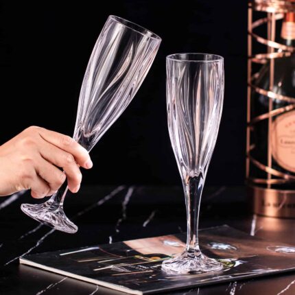 KAMMAK Elegant Crystal Wine Glass – Bordeaux Series in gift box