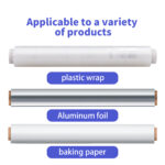 Plastic Wrap with Slide Cutter - 12 Inch Food Service - Image 3