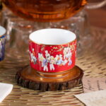 Tea Cups Set of 2, 3.53 Mini Ceramic & Porcelain Tea Mugs - Image 5