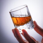 Crystal Whiskey Glasses Set of 2, Handcrafted 2.03oz Old Fashion - Image 2