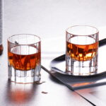 Crystal Whiskey Glasses Set of 2, Handcrafted 2.03oz Old Fashion - Image 3