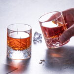 Crystal Whiskey Glasses Set of 2, Handcrafted 2.03oz Old Fashion - Image 4