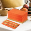 KAMMAK 7KPSP509N dinner napkins side angle view showing silhouette